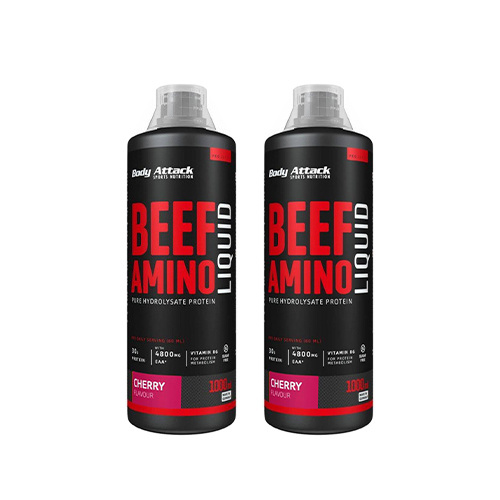 BODY ATTACK Beef Amino Liquid - 2x 1000ml