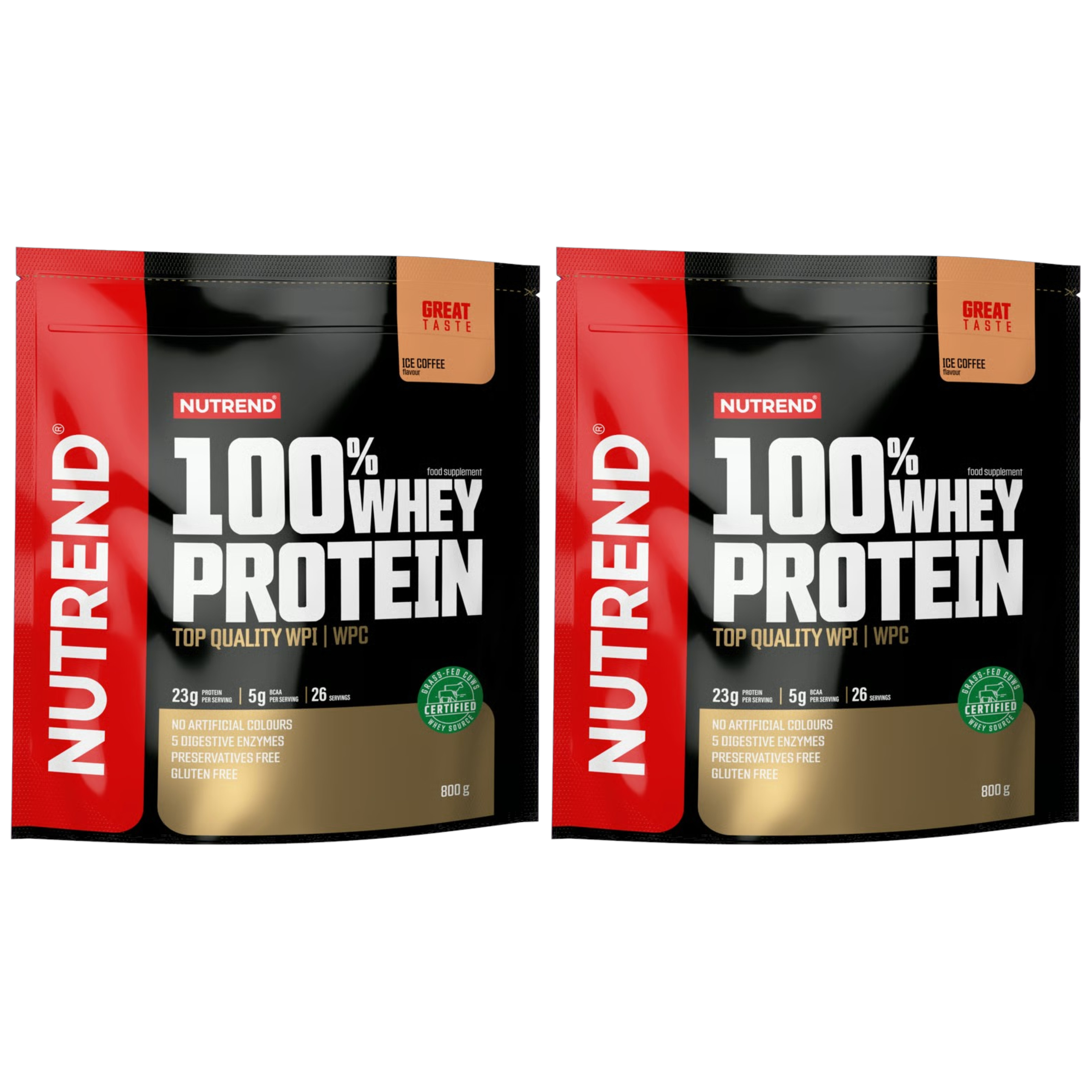 NUTREND - 100% Whey Protein - 2x 800g
