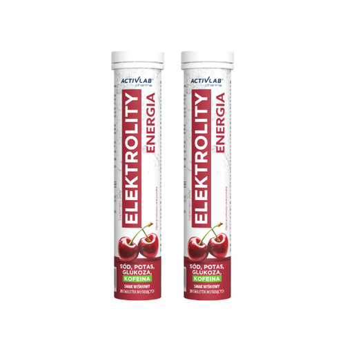 ACTIVLAB PHARMA - Elektrolity Energia - 20tabs - 2x Cherry