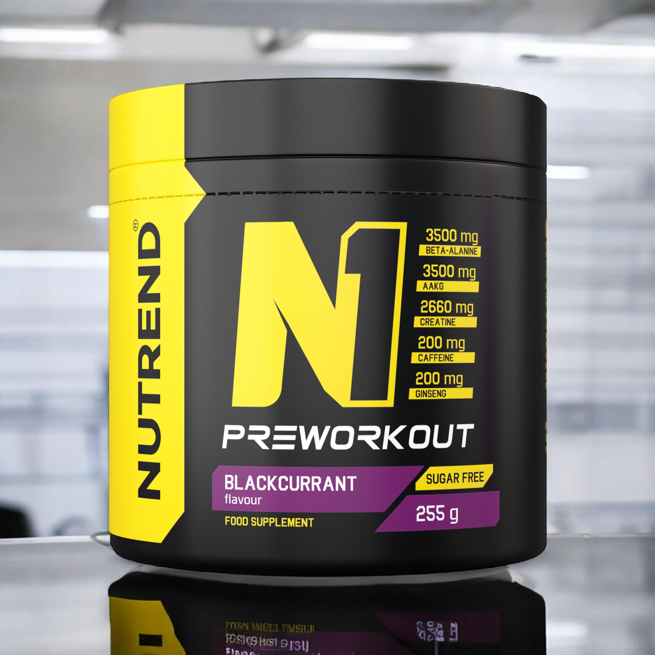 NUTREND N1 Pre Workout - 3x 255g