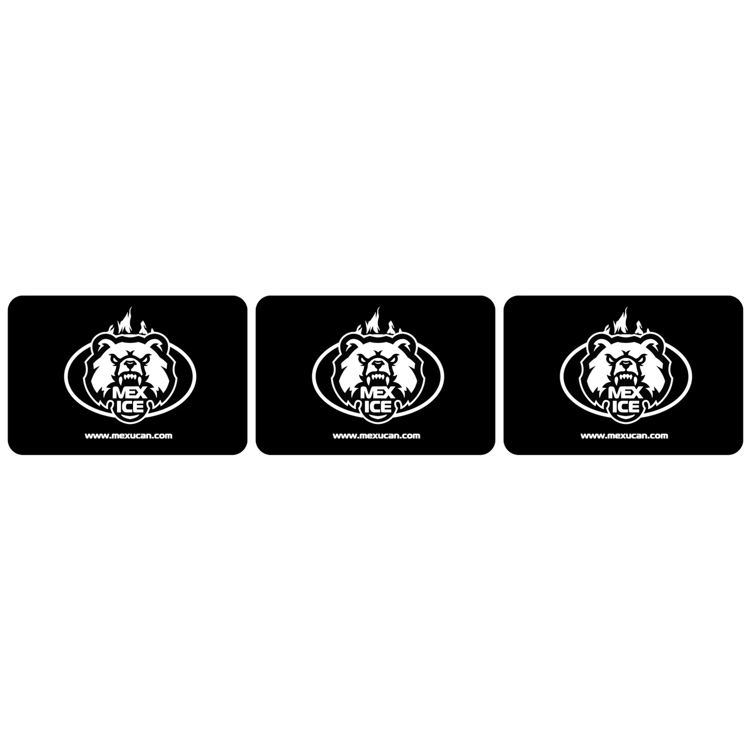 MEX NUTRITION - Mex Ice Mata 60x40 - 3x Black