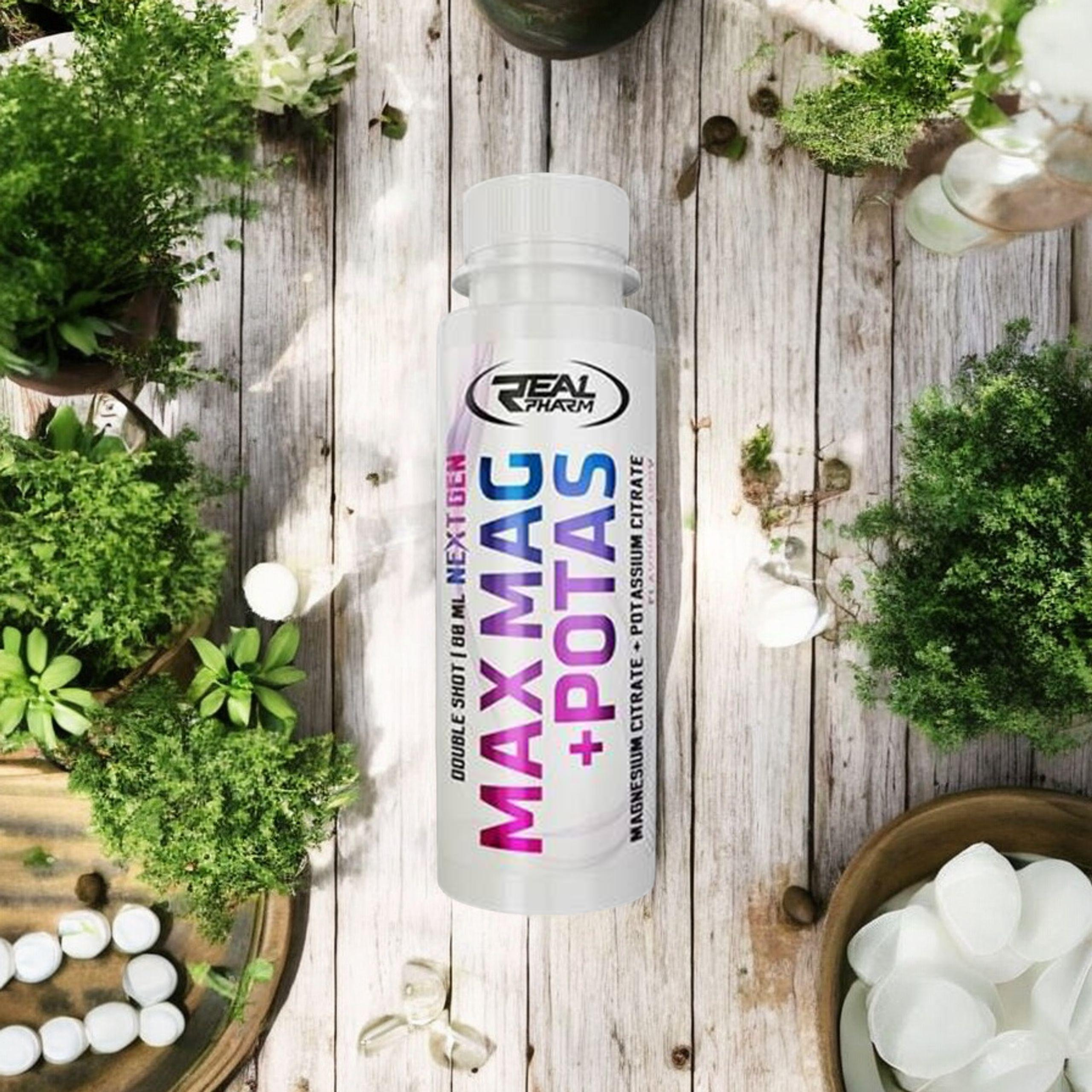 REAL PHARM - Max Mag + Potas - 2x 80ml - Candy