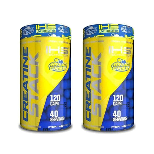 IRON HORSE Creatine Stack - 2x 120caps.
