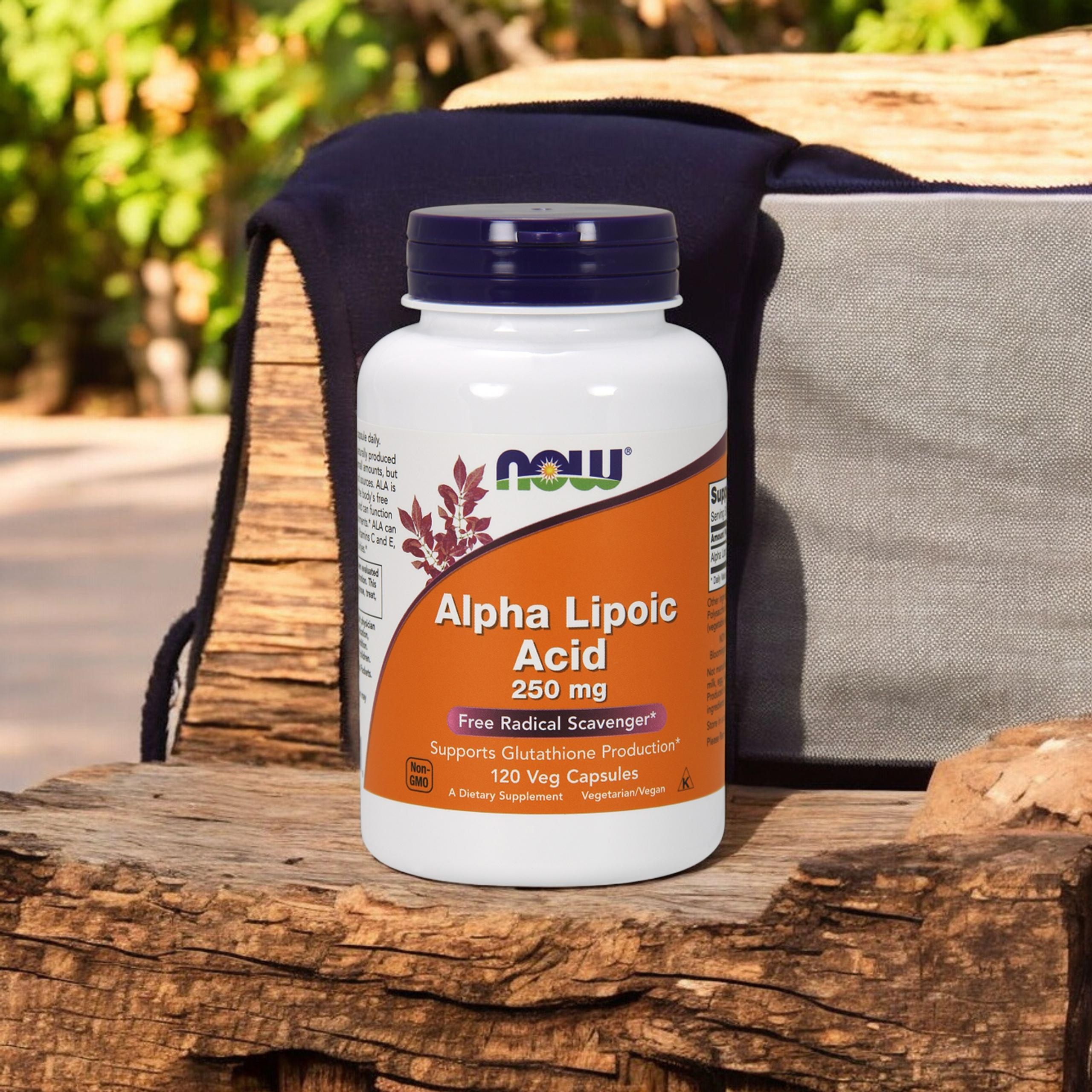 NOW Alpha Lipoic Acid 250mg - 2x 120vcaps