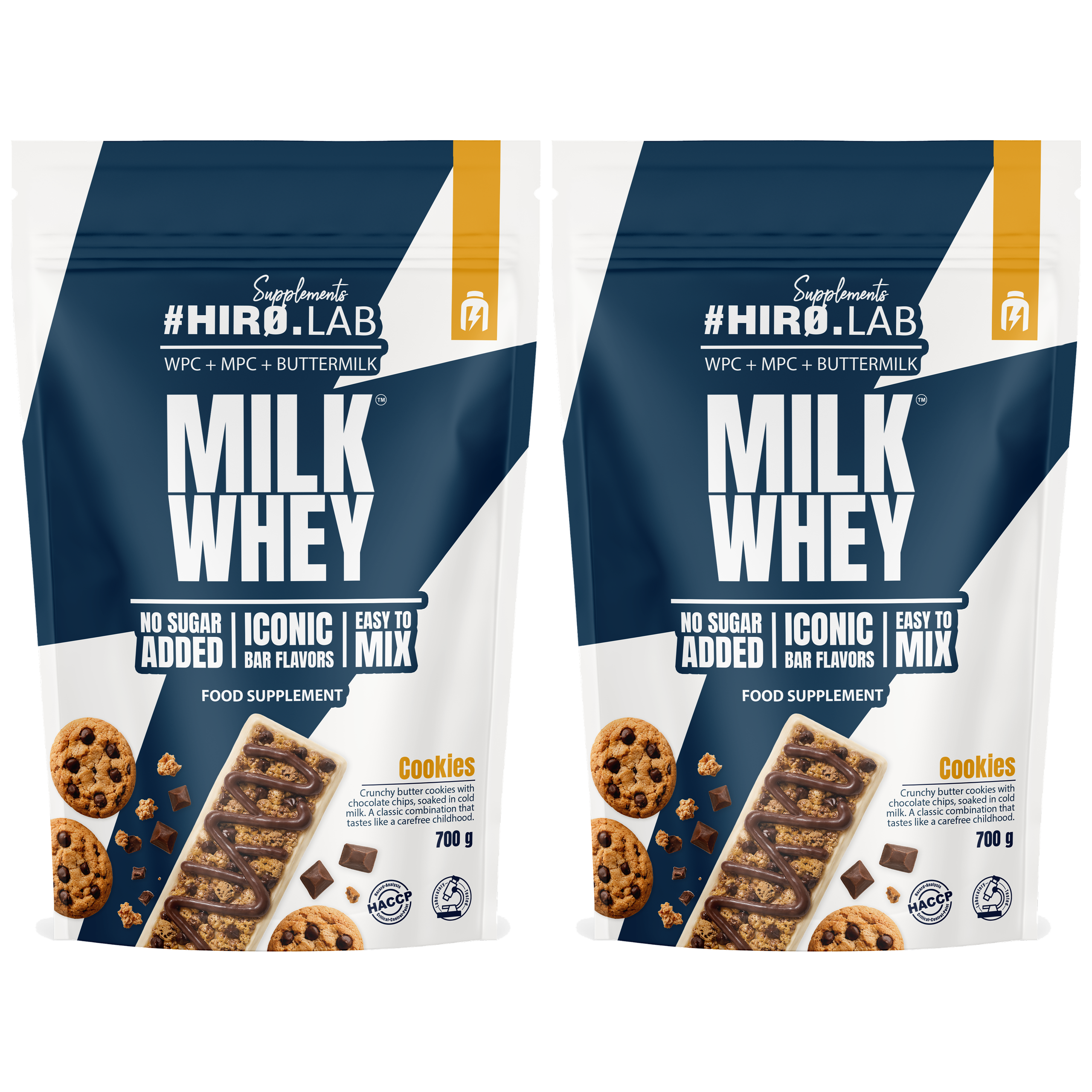 HIRO.LAB - Milk Whey - 2x 700g