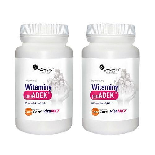 ALINESS Witaminy proADEK - 2x 60caps