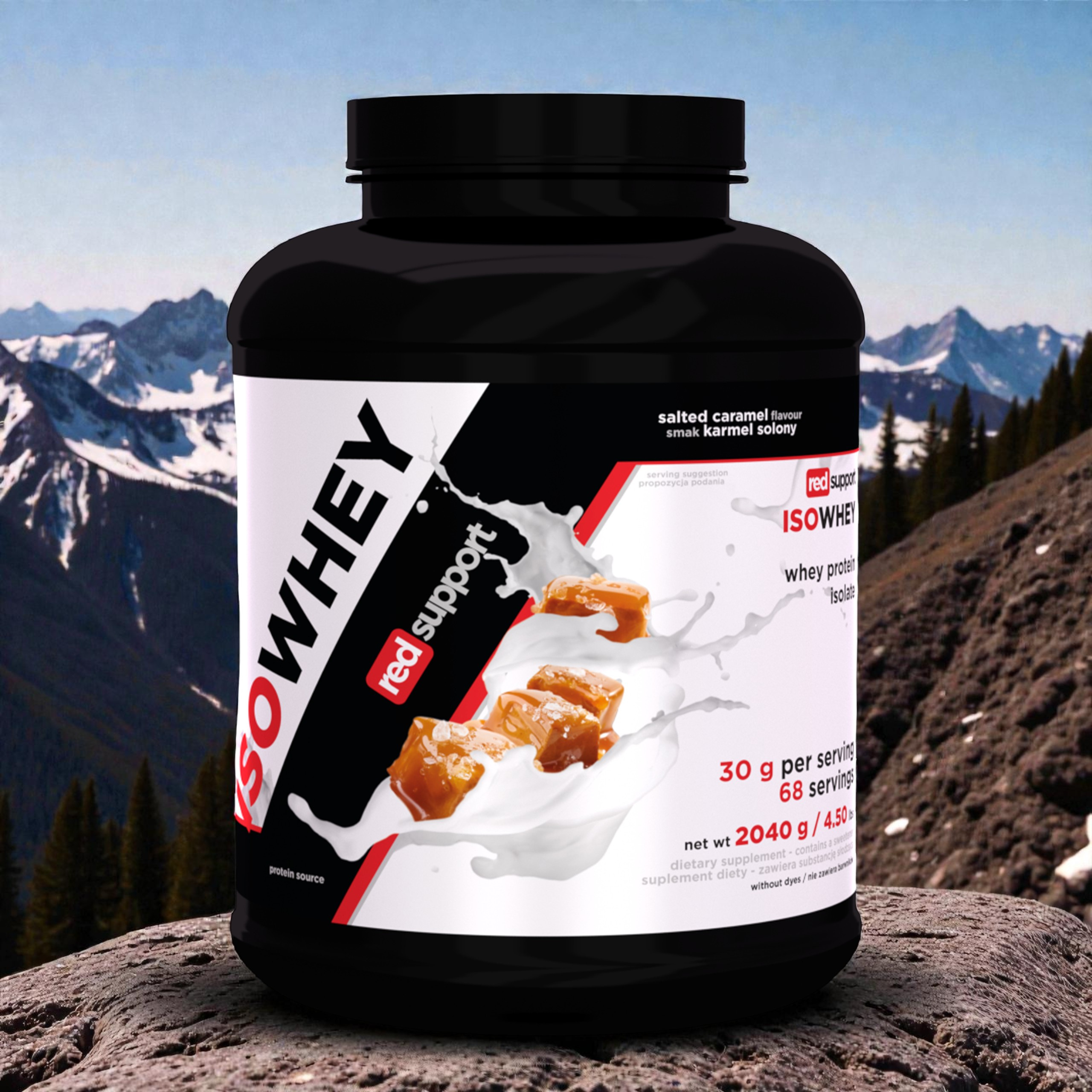 RED SUPPORT IsoWhey - 2x 2040g