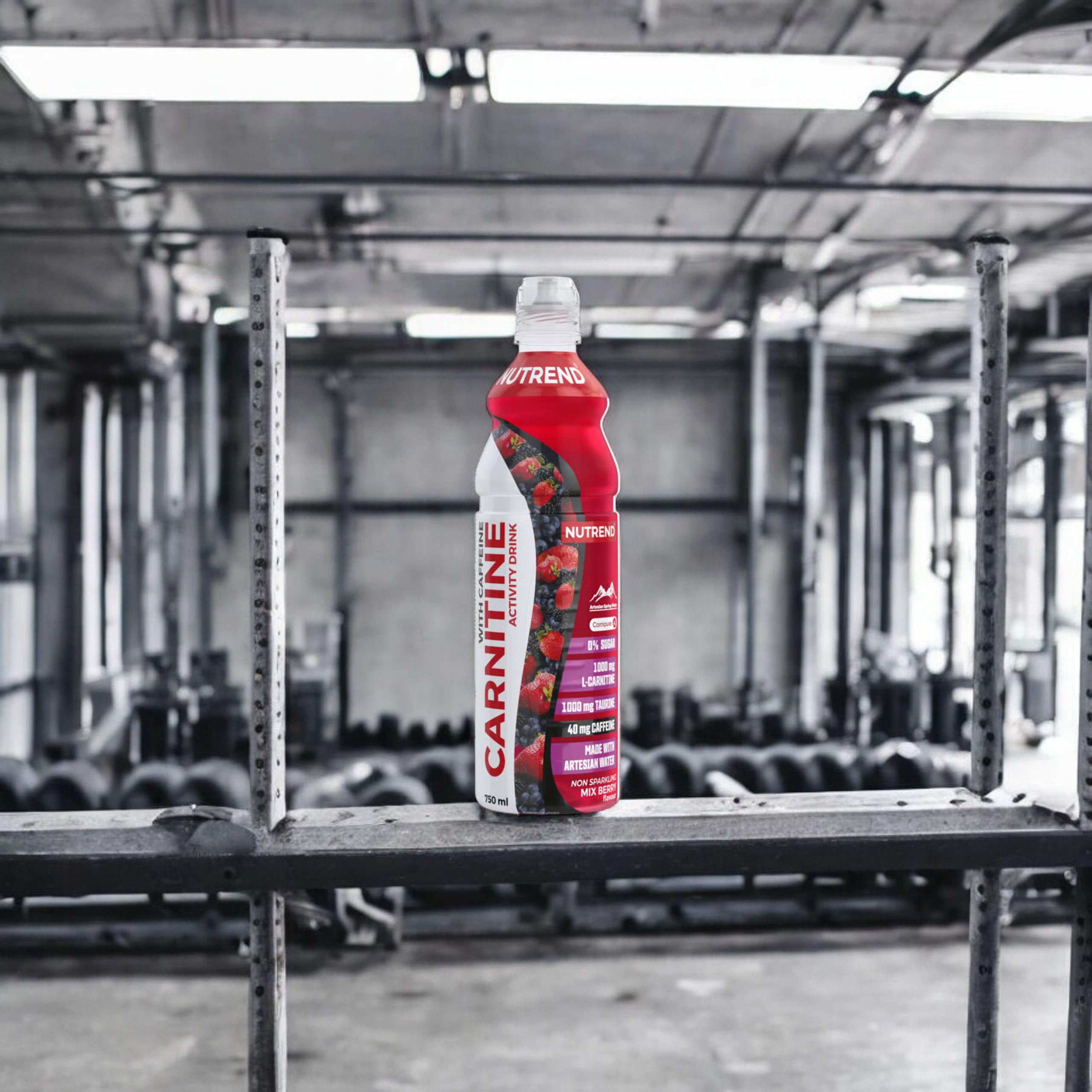 NUTREND Carnitine drink with caffeine - 3x 750ml