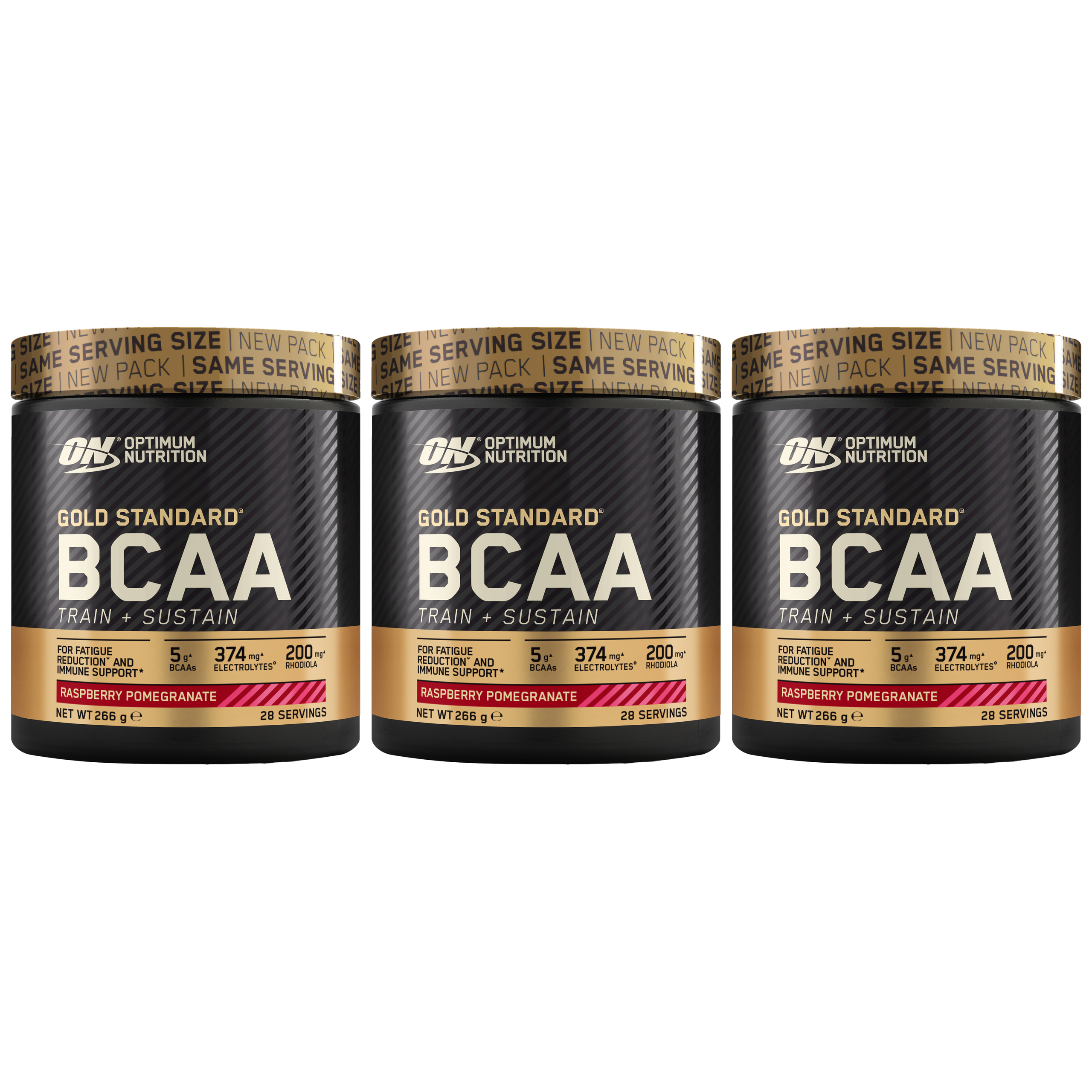 OPTIMUM NUTRITION BCAA Train + Sustain - 3x 266g