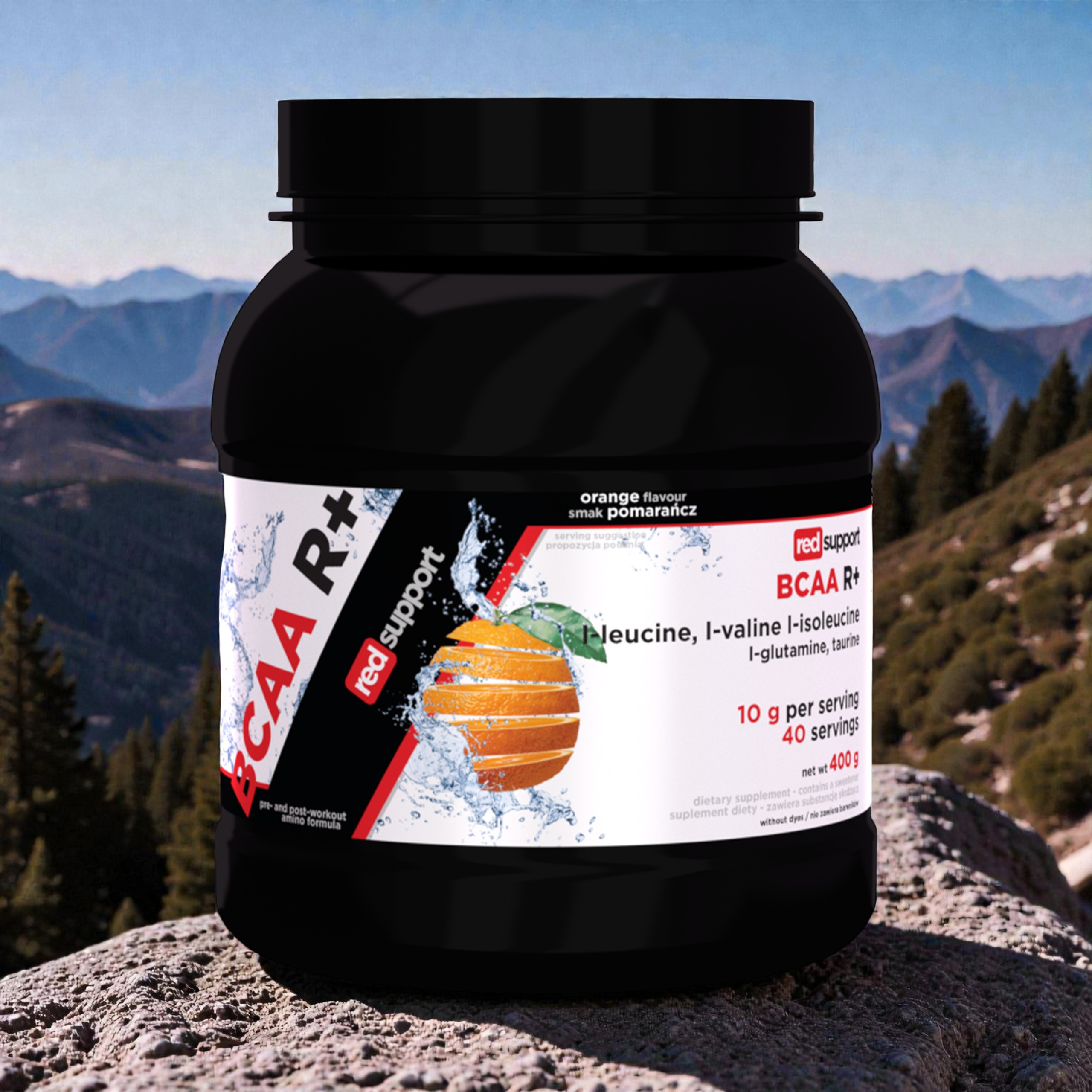 RED SUPPORT BCAA R+ - 2x 400g