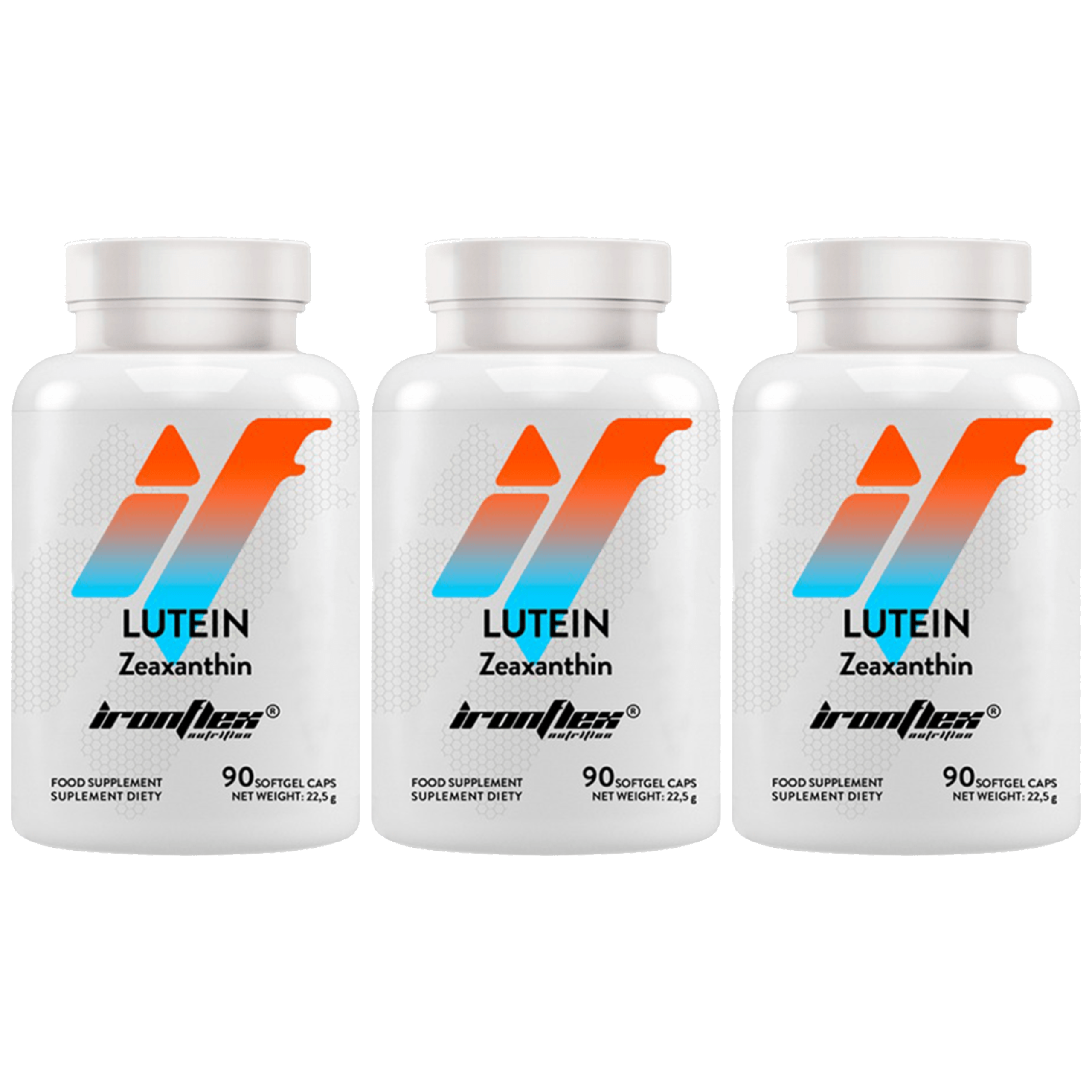 IRONFLEX - Lutein & Zeaxanthin - 3x 90softgels