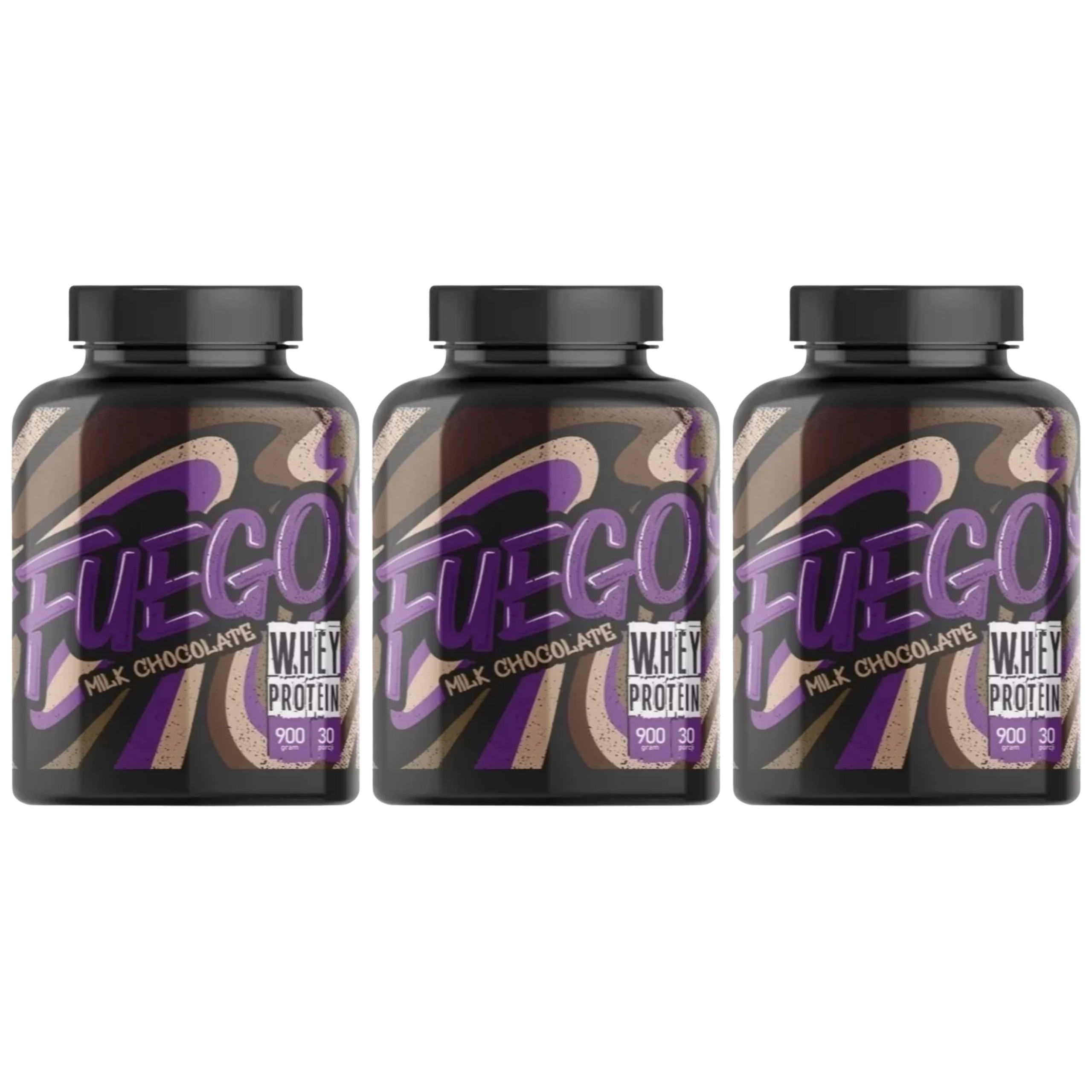 FUEGO - Whey Protein - 3x 900g