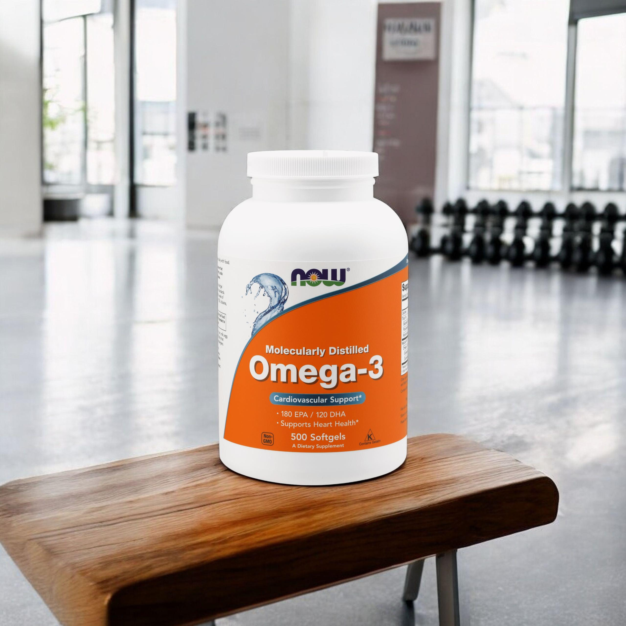 NOW Omega-3 - 2x 500softgels