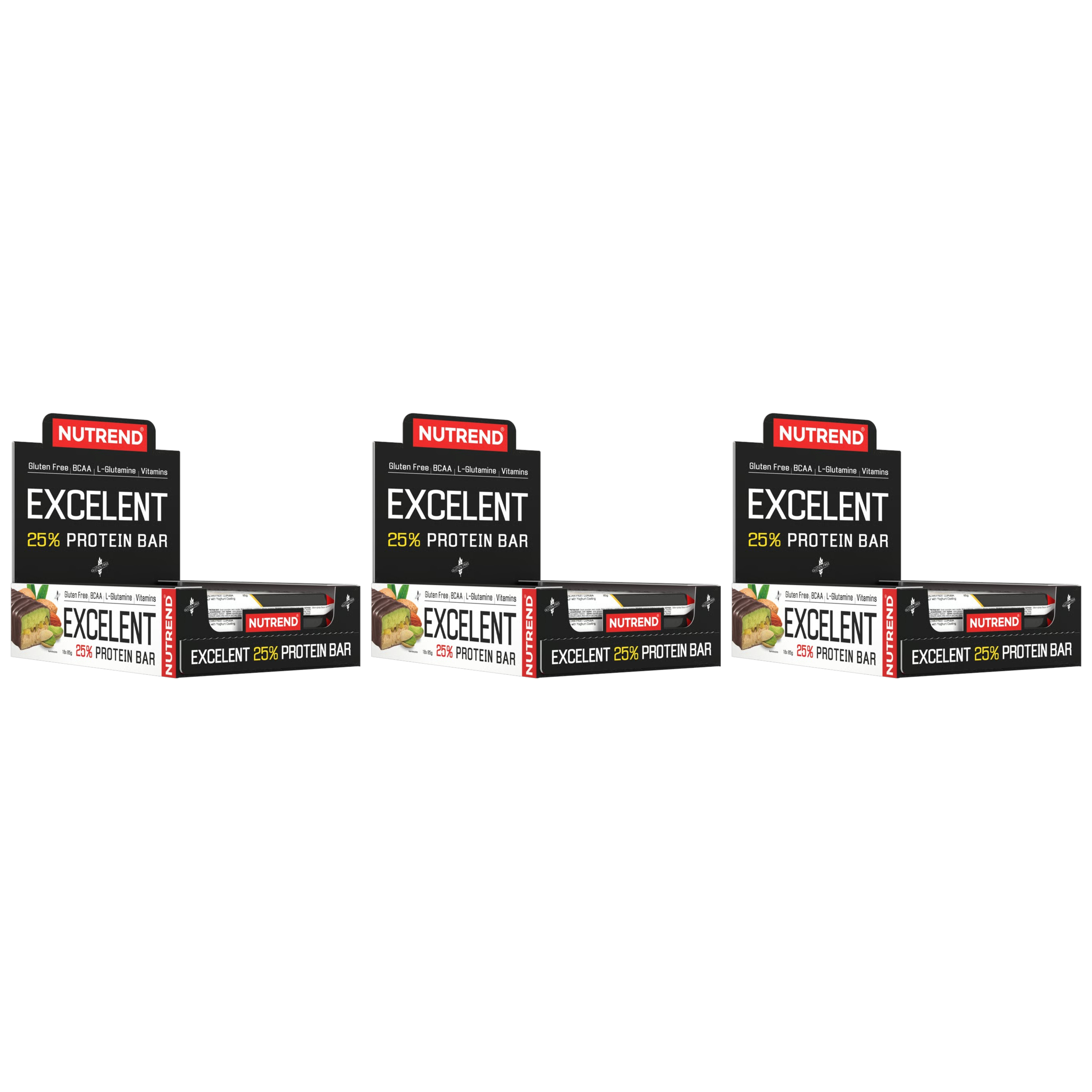 NUTREND - Excelent Protein Bar - 18x 3x 85g