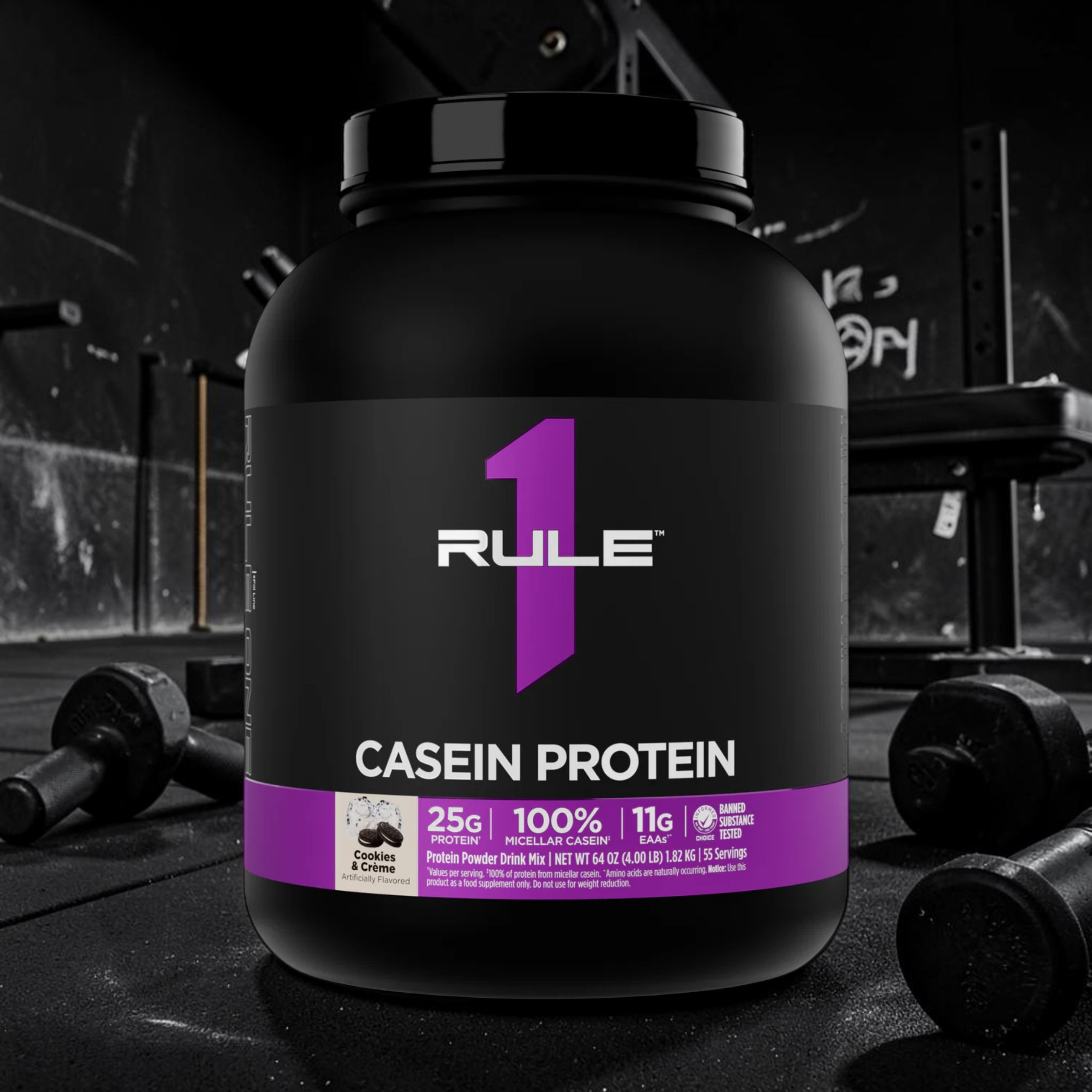 RULE1 - R1 Caseine Protein - 2x 1820g