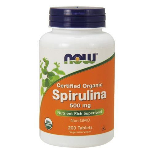 NOW Spirulina - 200tab