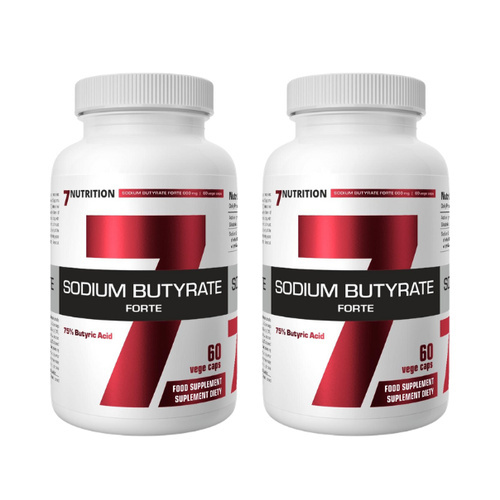 7 NUTRITION - Sodium Butyrate Forte - 2x 60 vege caps.
