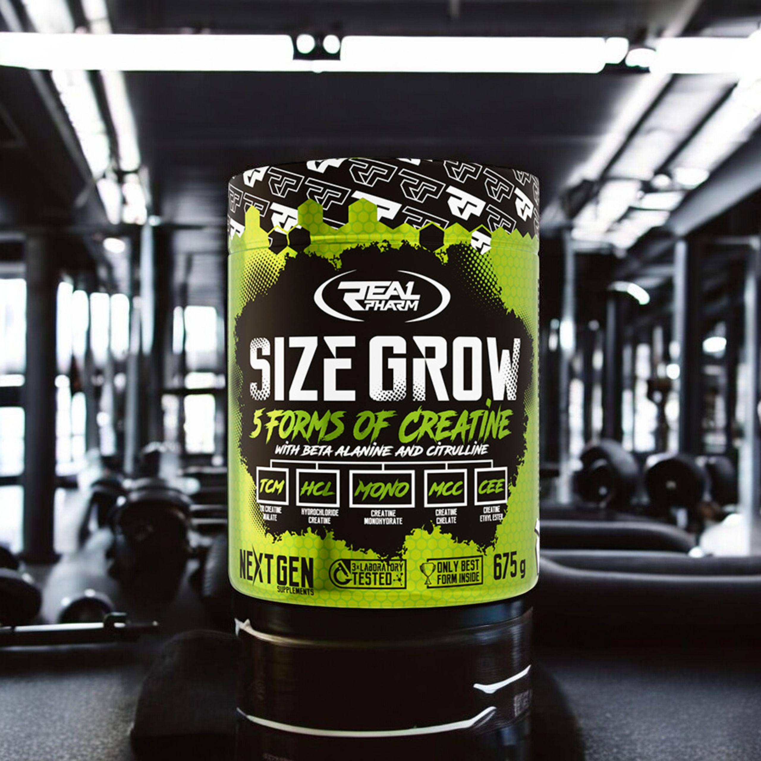 REAL PHARM - Size Grow - 2x 675g