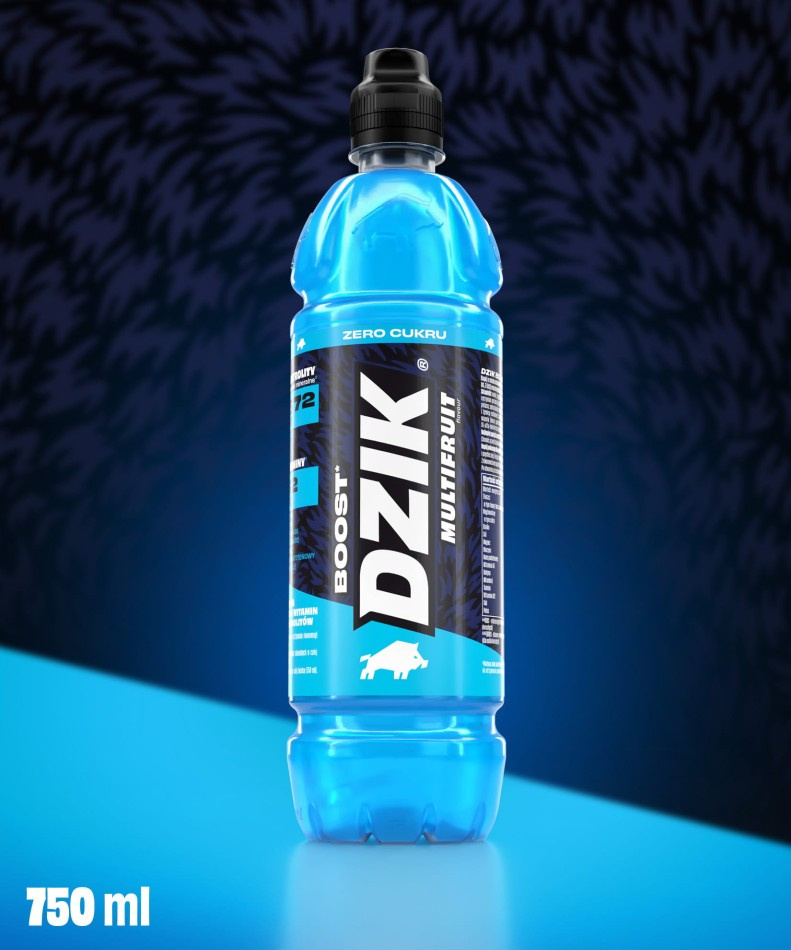 DZIK - Vitamin Boost - 3x 750ml - Multifruit