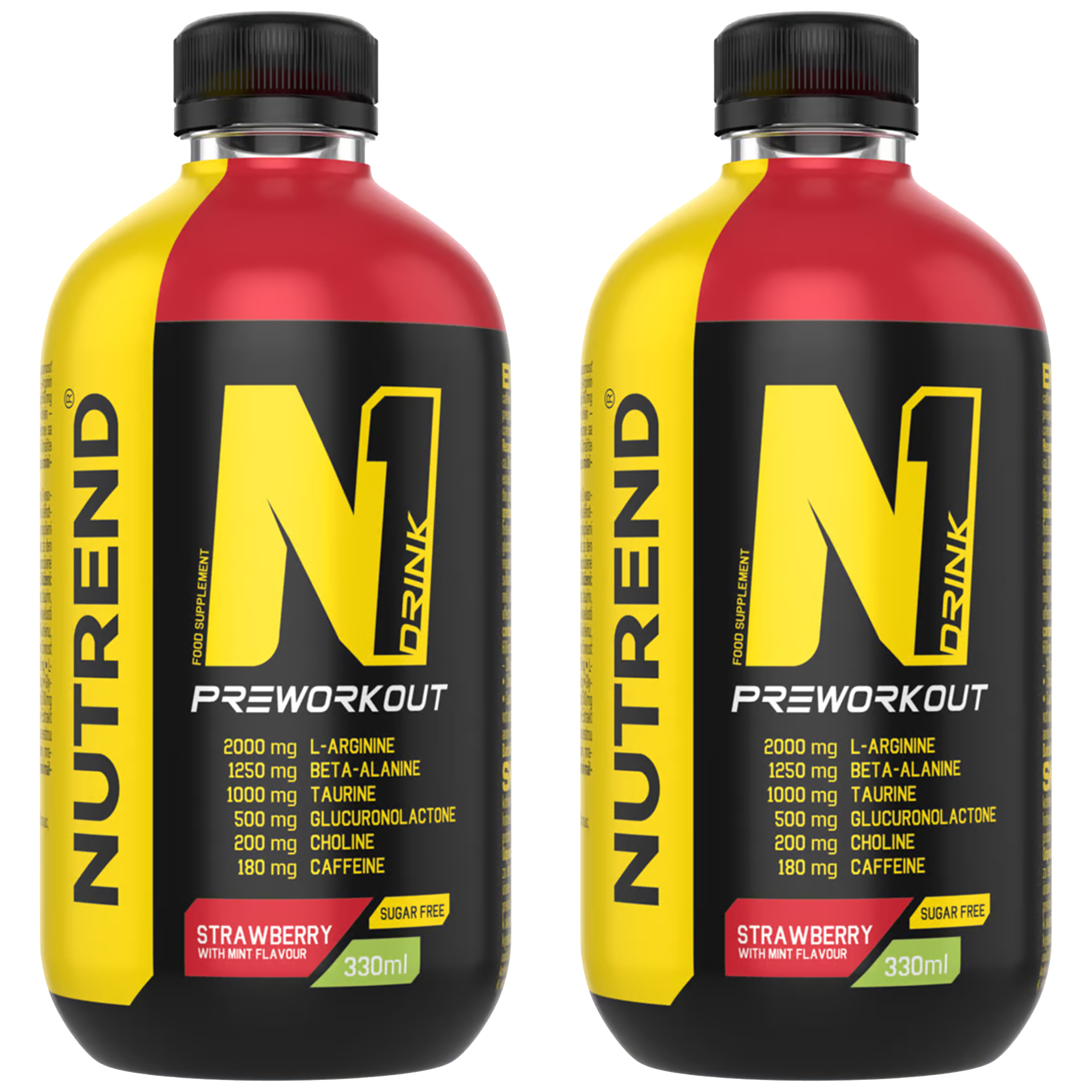 NUTREND N1 Drink PreWorkout - 2x 330ml