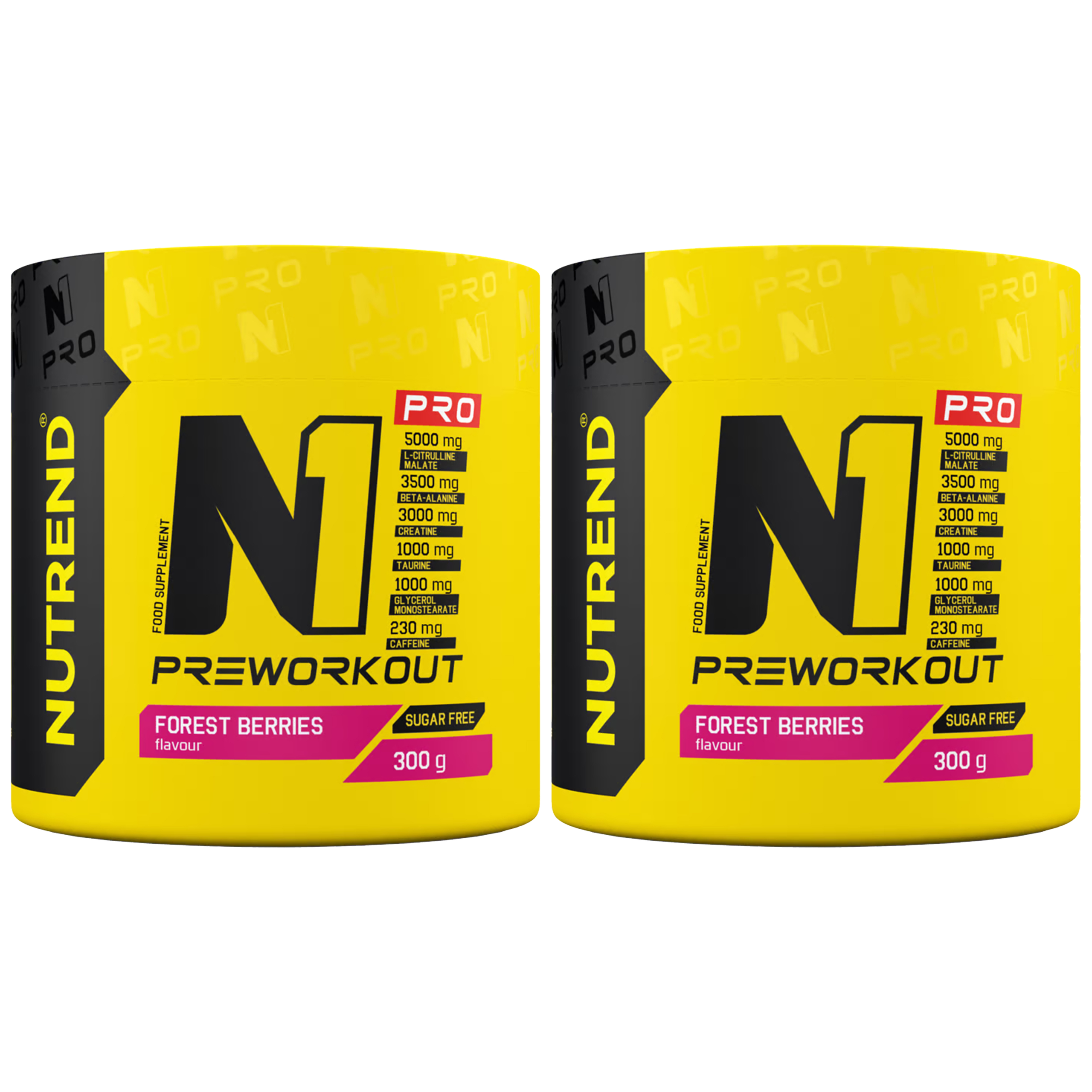 NUTREND N1 PRO  PreWorkout - 2x 300g