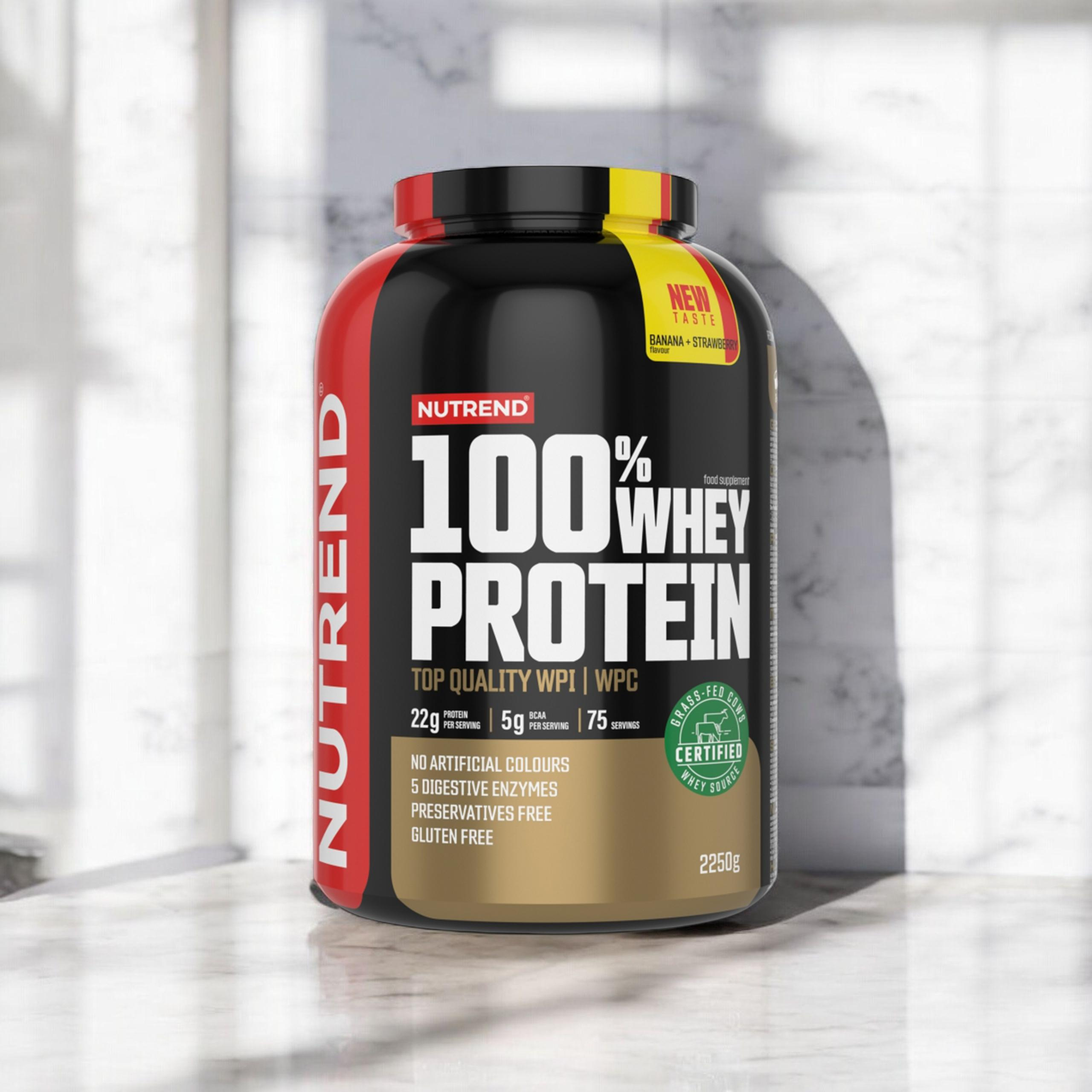 NUTREND 100% Whey Protein - 2x 2250g