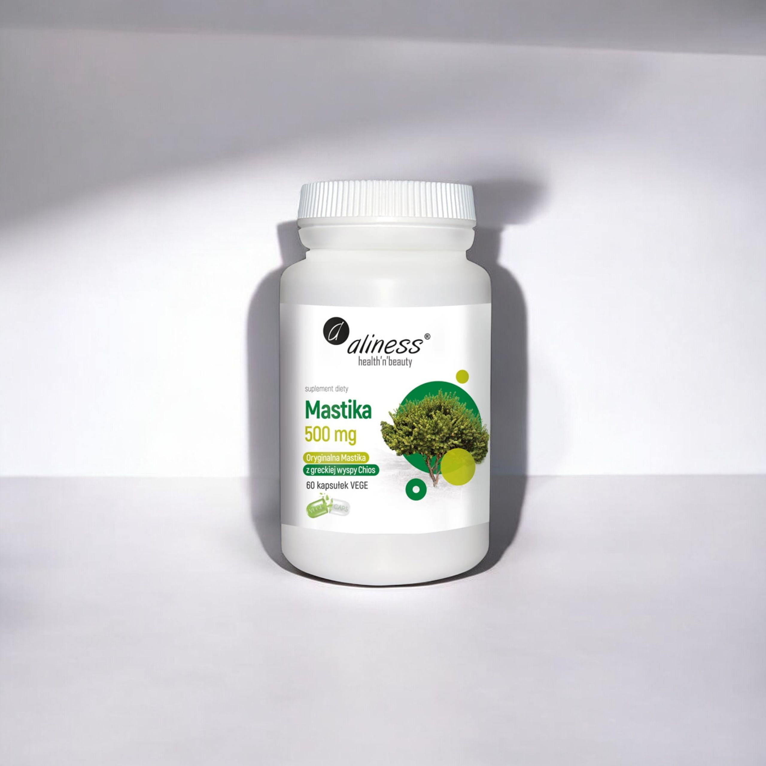 Aliness Mastika 500mg - 2x 60vcaps.