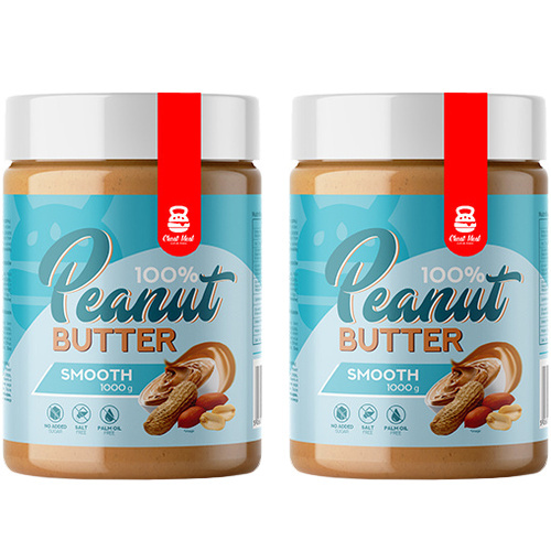 Cheat Meal Nutrition Peanut Cream (Krem Orzechowy) - 2x 1000g - Smooth