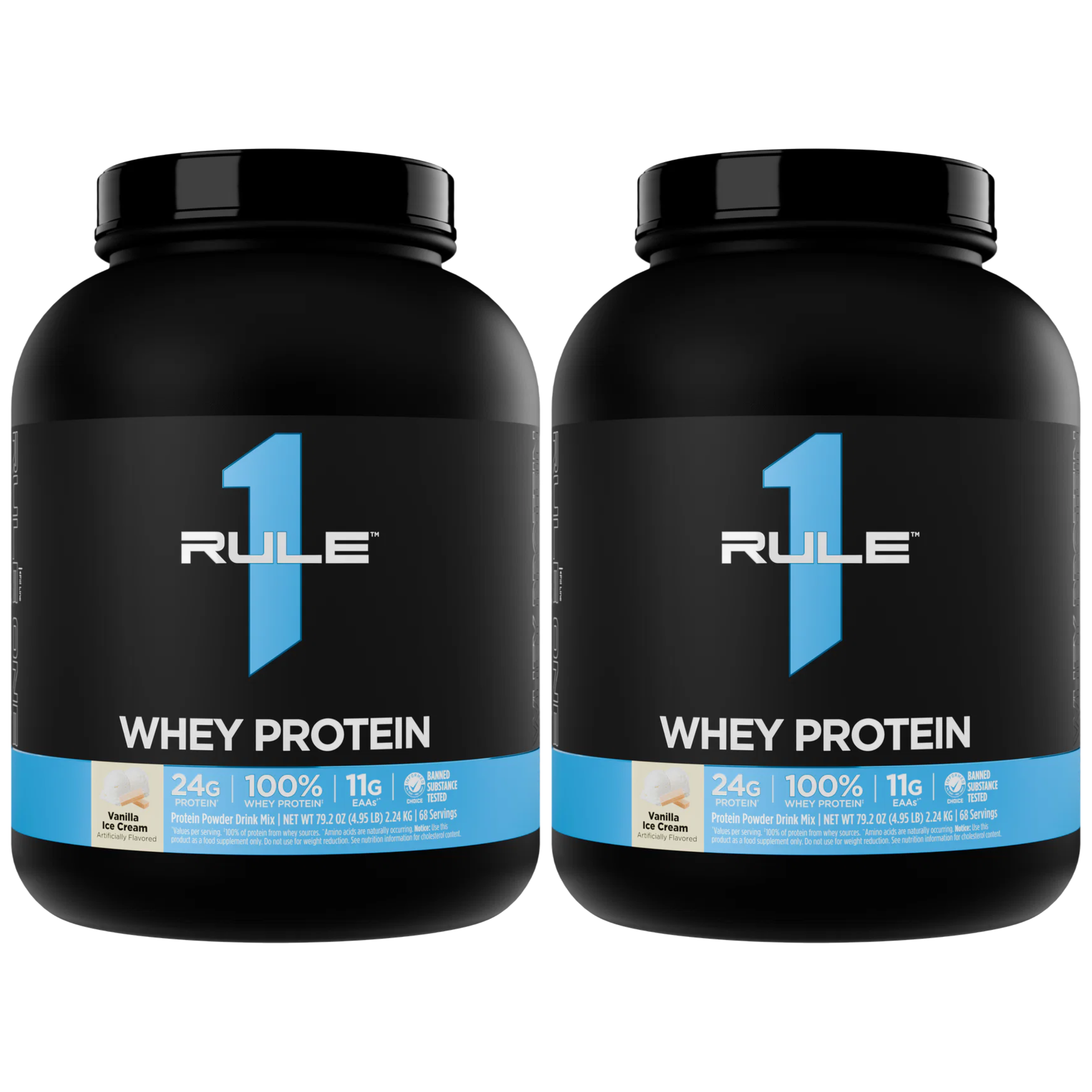RULE1 - R1 Whey Protein - 2x 2240g