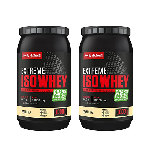BODY ATTACK Extreme Iso Whey - 2x 1000g