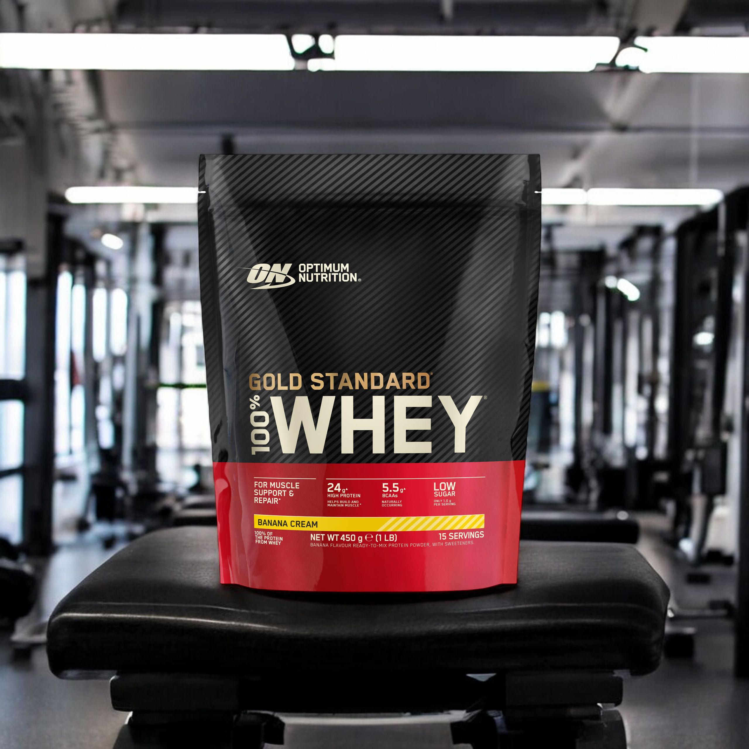 OPTIMUM NUTRITION Whey Gold Standard Bag - 450g