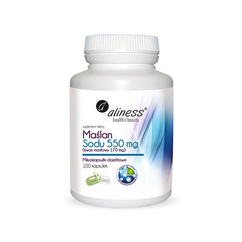 ALINESS Maślan Sodu 550mg - 100caps