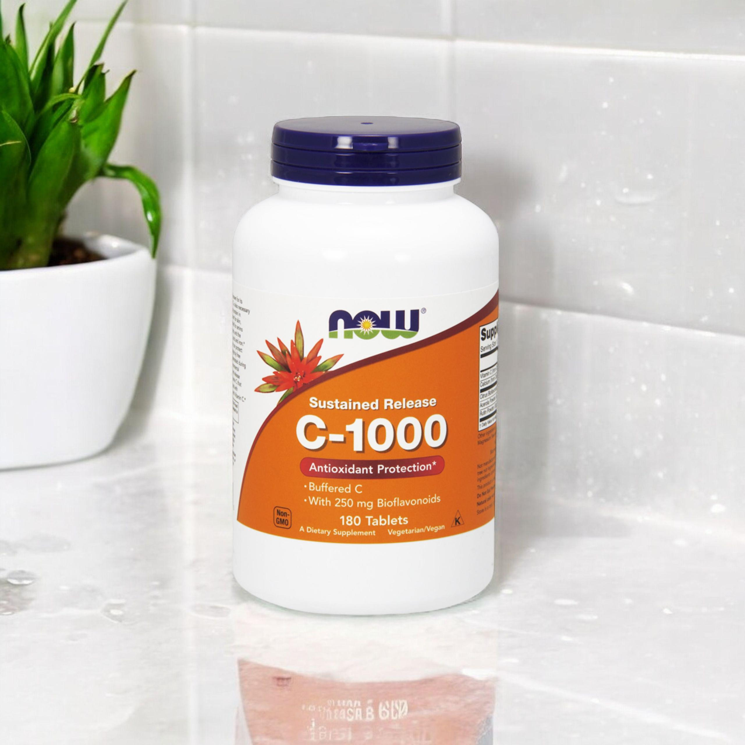 NOW Vitamin C-1000 Complex Buffered - 3x 180tabs