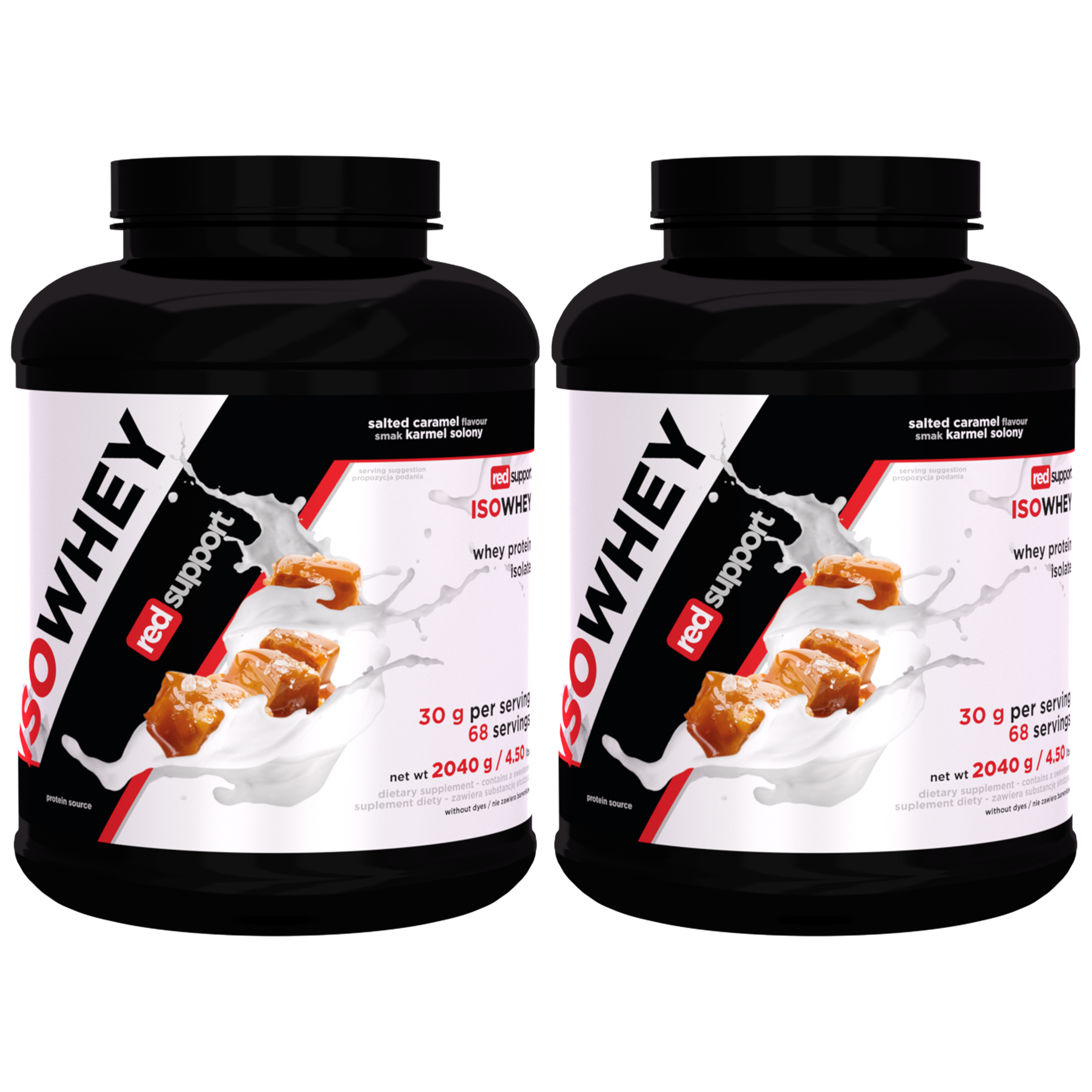 RED SUPPORT IsoWhey - 2x 2040g