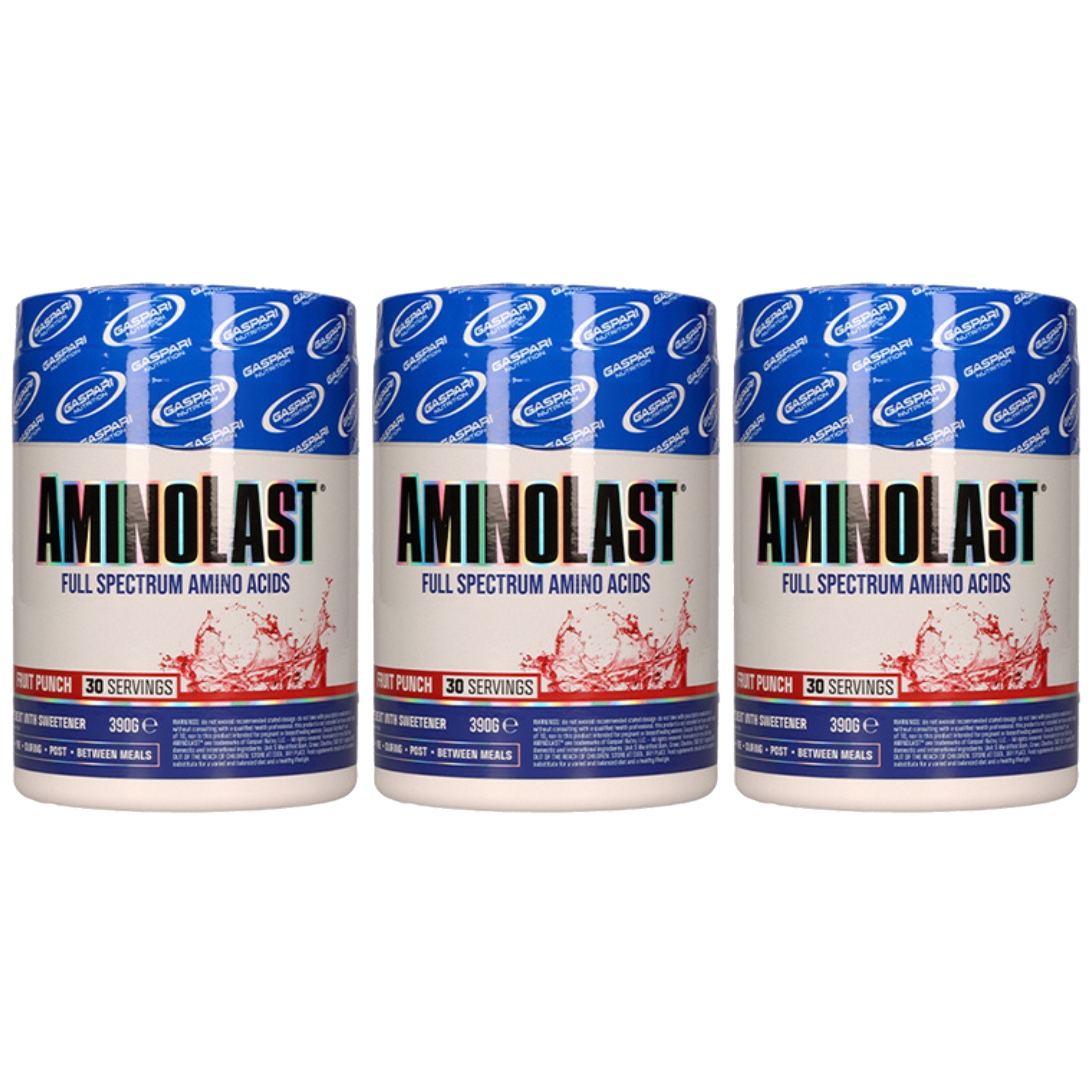 GASPARI NUTRITION - Aminolast - 3x 390g - Fruit Punch
