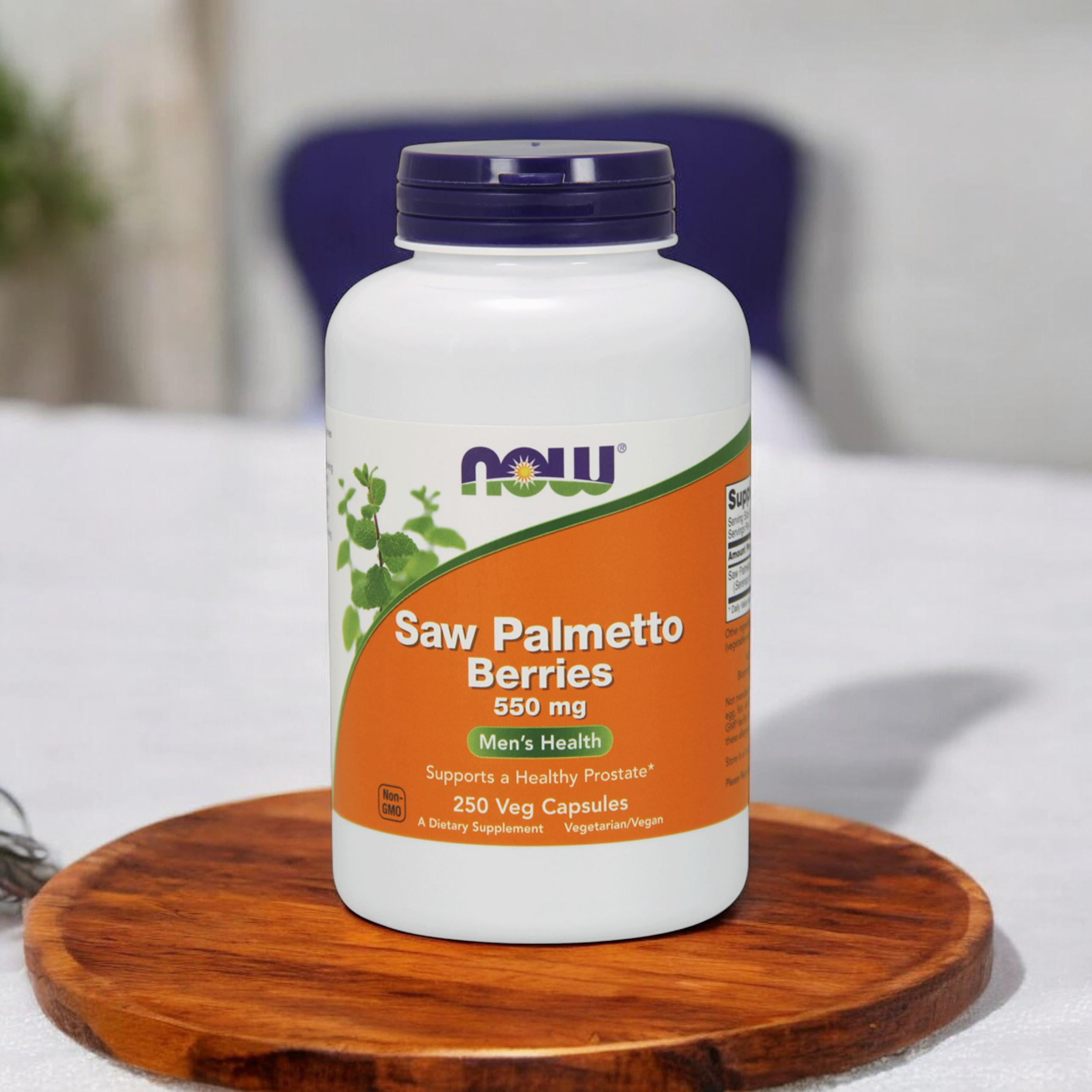 NOW SAW Palmetto Berries - 250vegcaps.