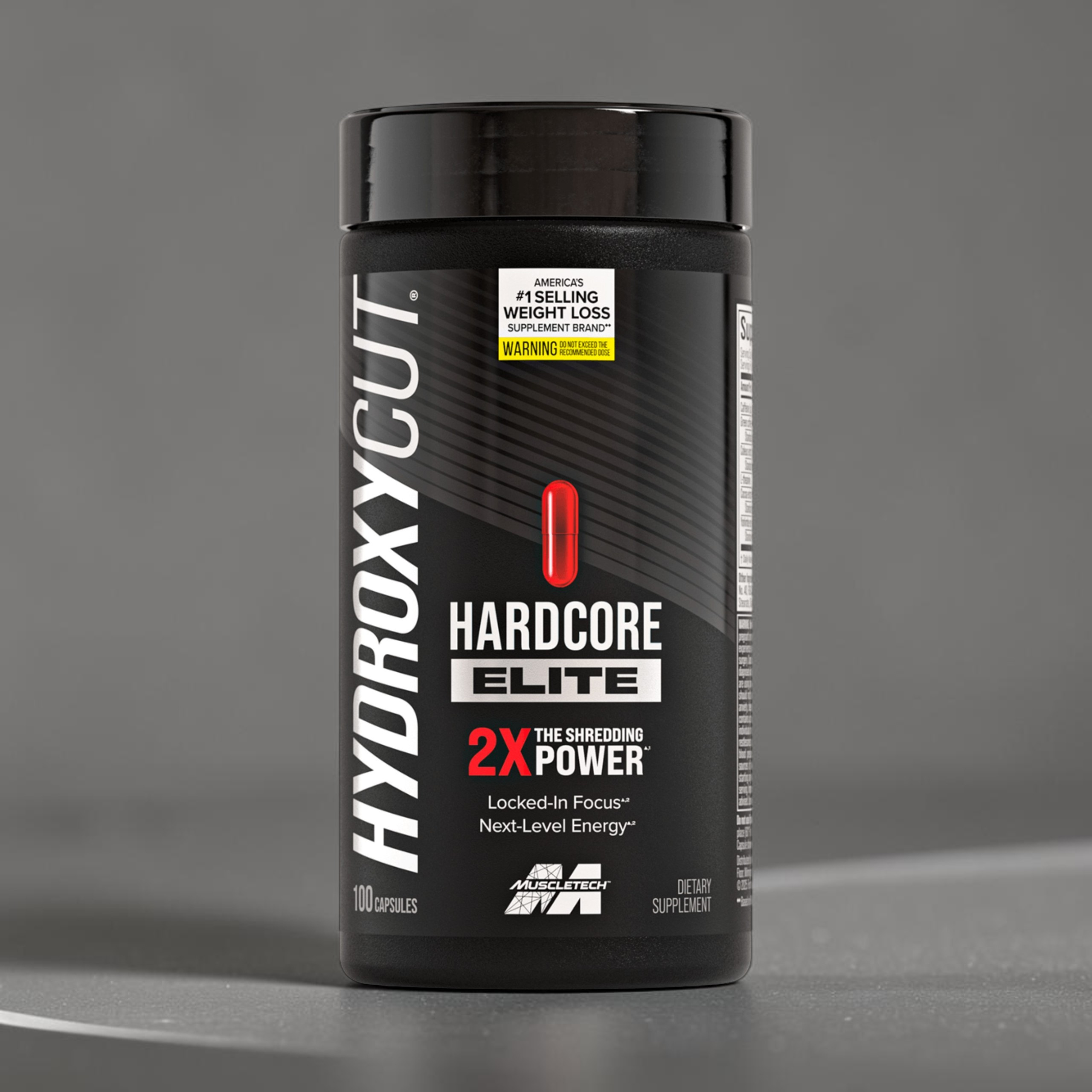 MUSCLE TECH - Hydroxycut Hardcore Elite - 100vcaps.