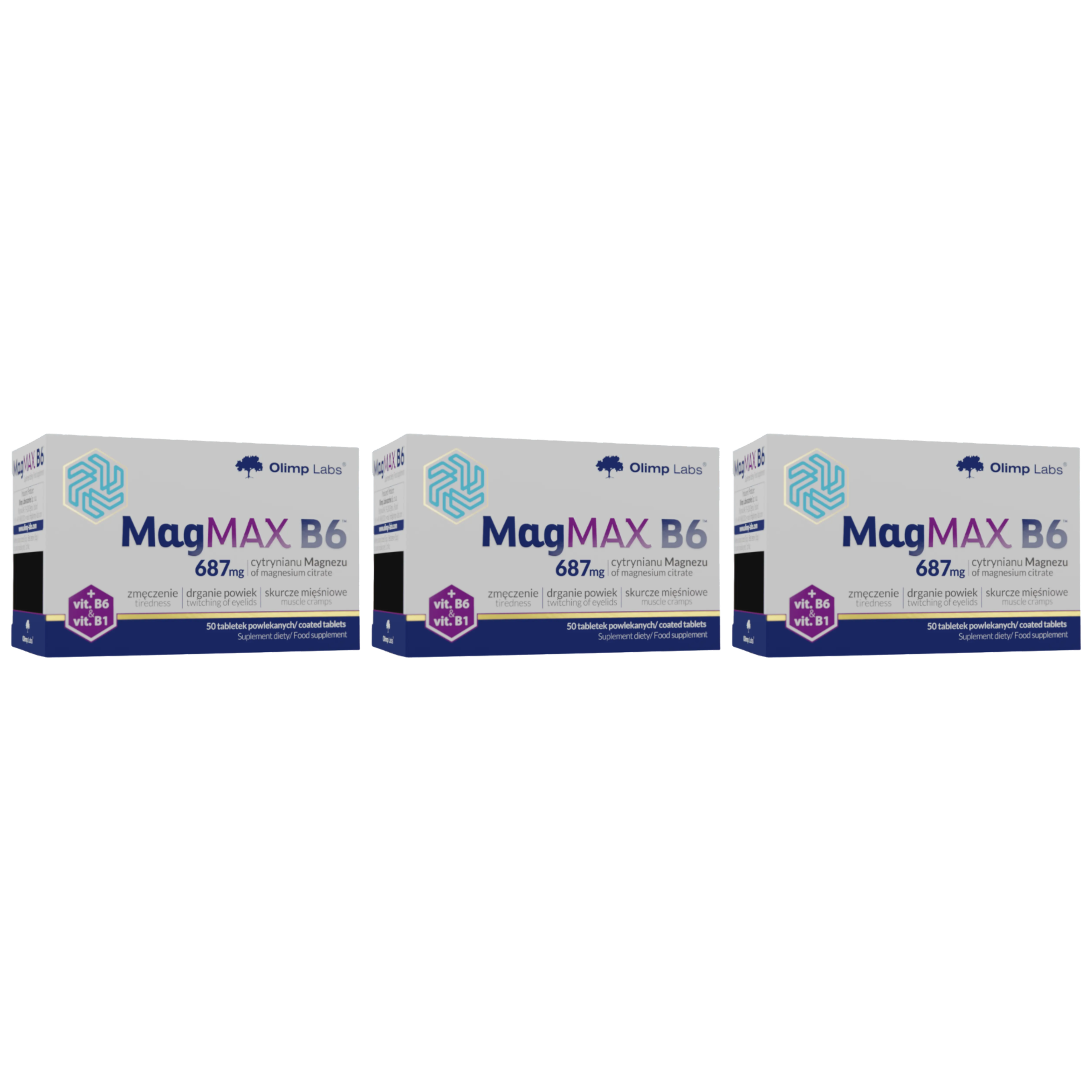 OLIMP MagMAX B6 - 3x 50tabs