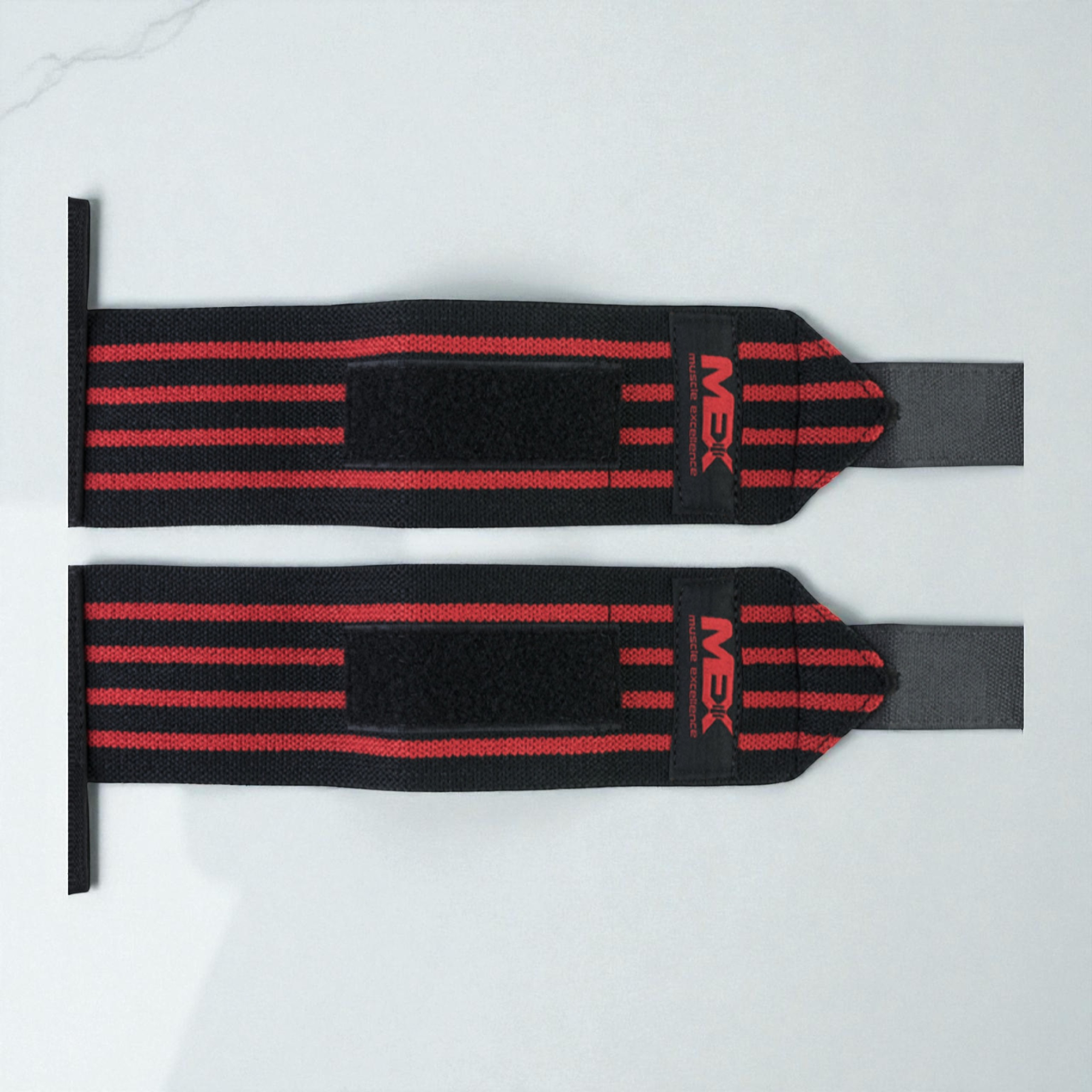 MEX SPORT - Wrist Wraps Mex - Red - 3x 30cm