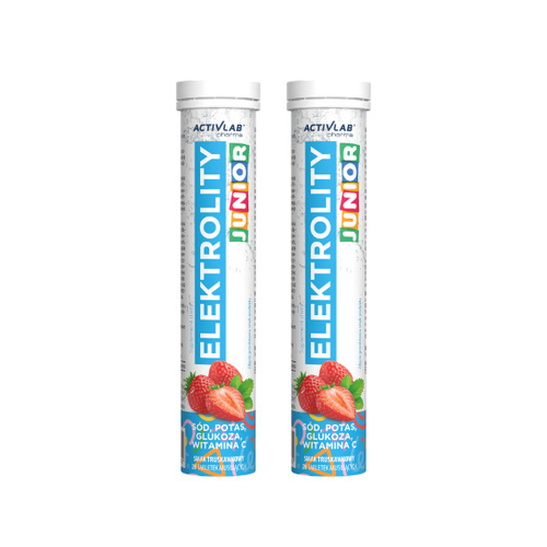 ACTIVLAB PHARMA - Elektrolity Junior - 20tabs - 2x Strawberry