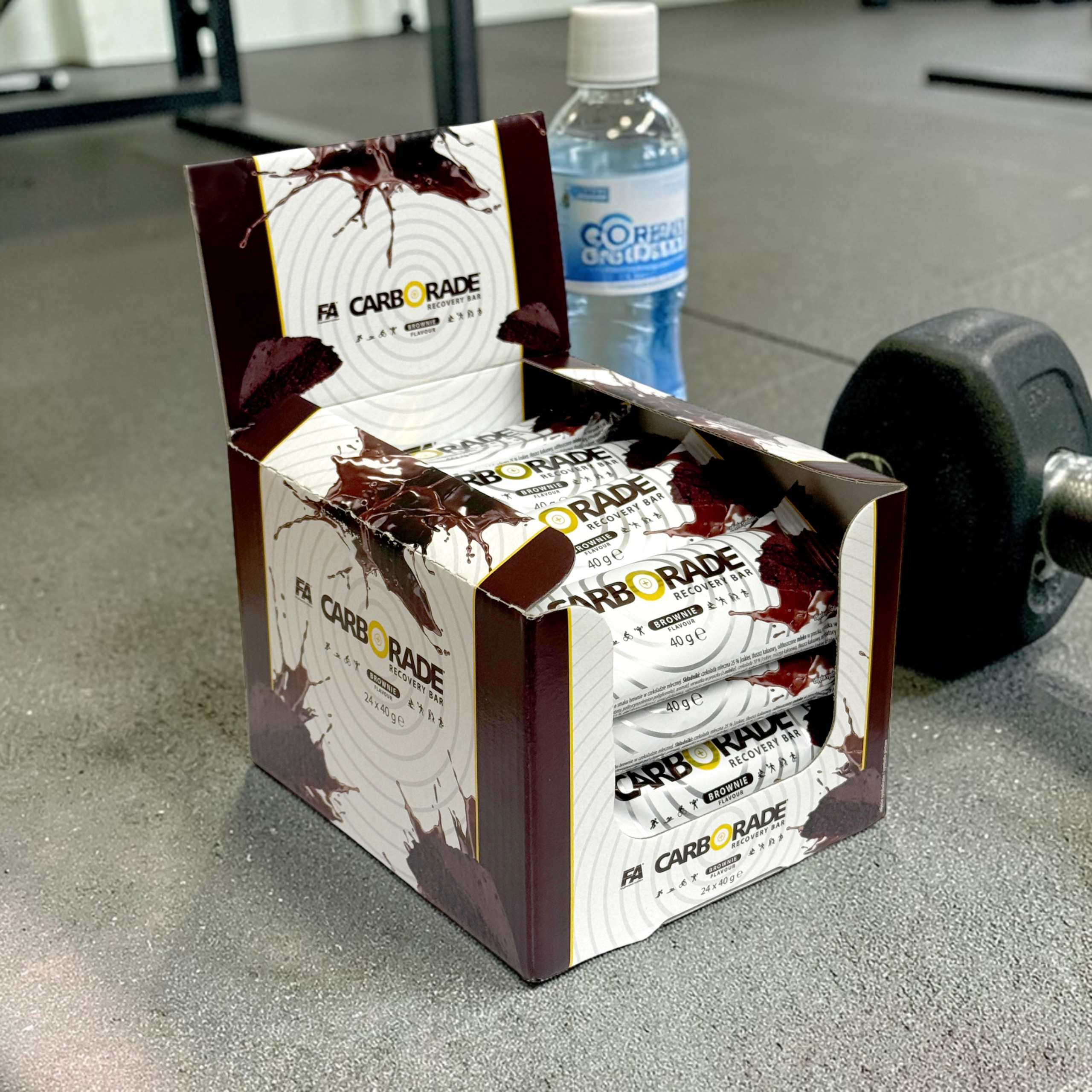 FITNESS AUTHORITY - Carborade Recovery Bar - 24x 3x 40g