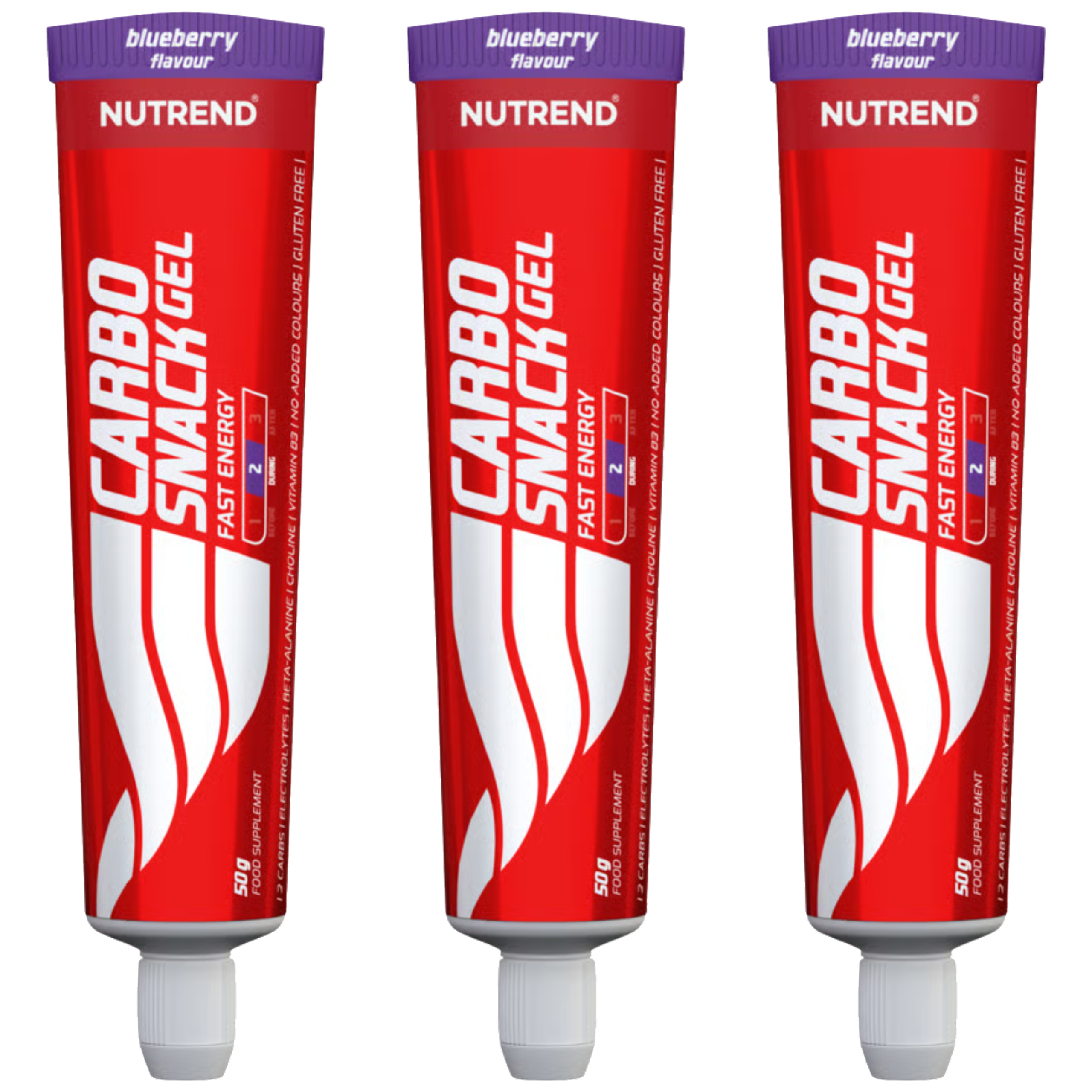 NUTREND Carbosnack - 3x 50g (tubka)
