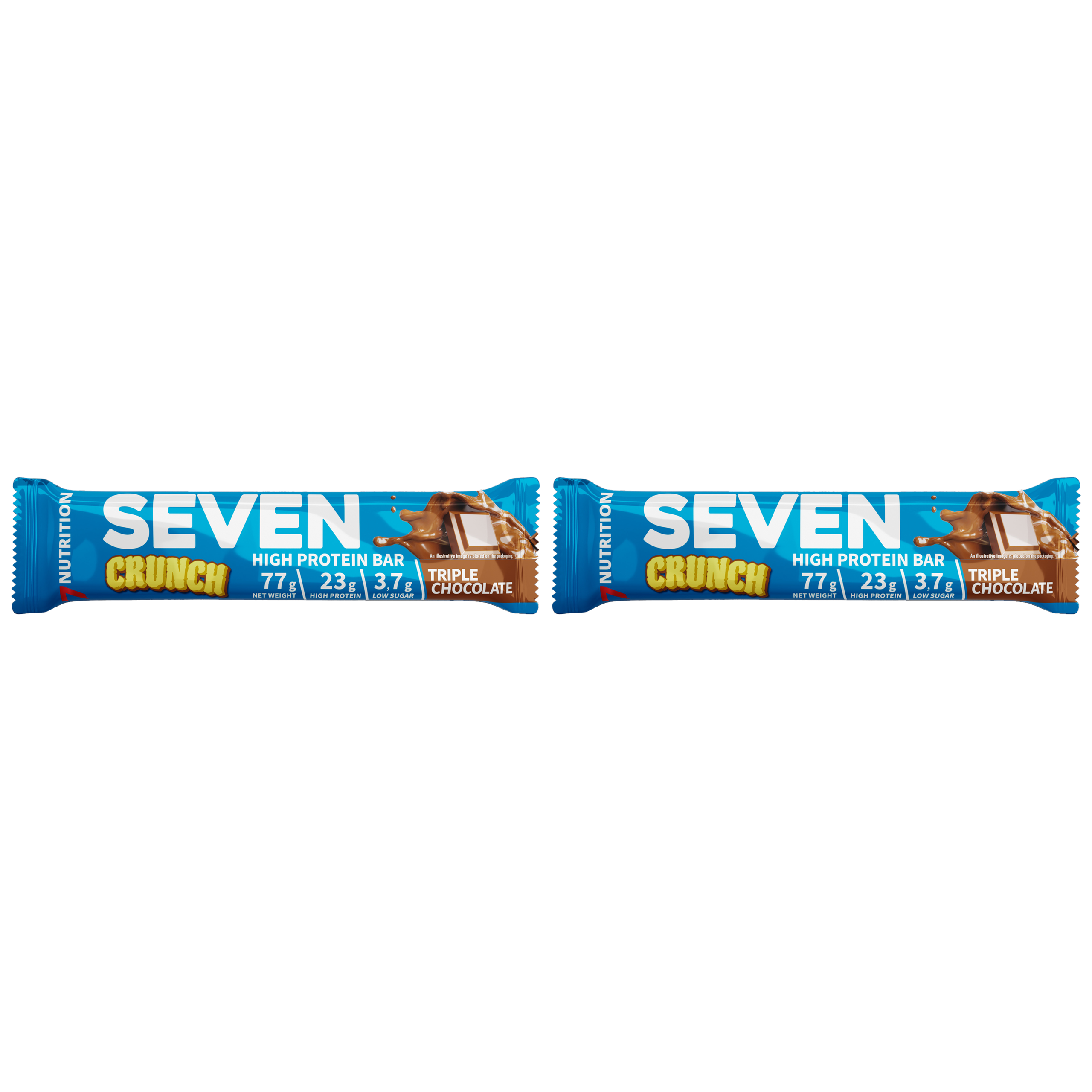 7 NUTRITION Seven Crunch HP Bar - 2x 77g