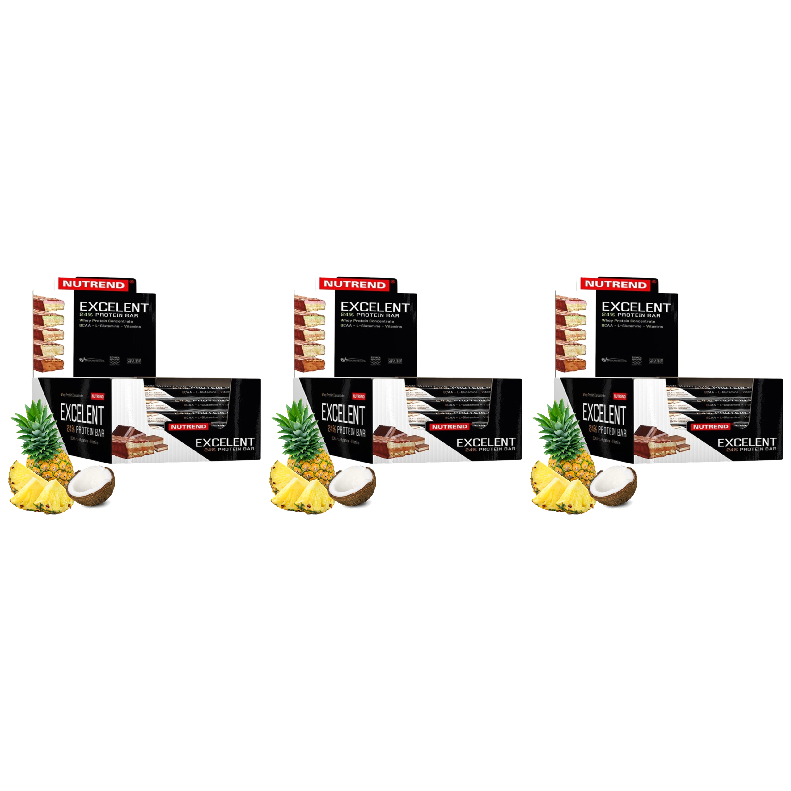 NUTREND - Excelent Protein Bar - 18x 3x 85g