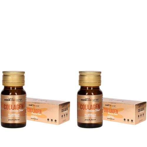 HIRO.LAB x Kamila Wybrańczyk Collagen Shot - 10x 2x 30ml - Peach NIE ODKRYWAĆ