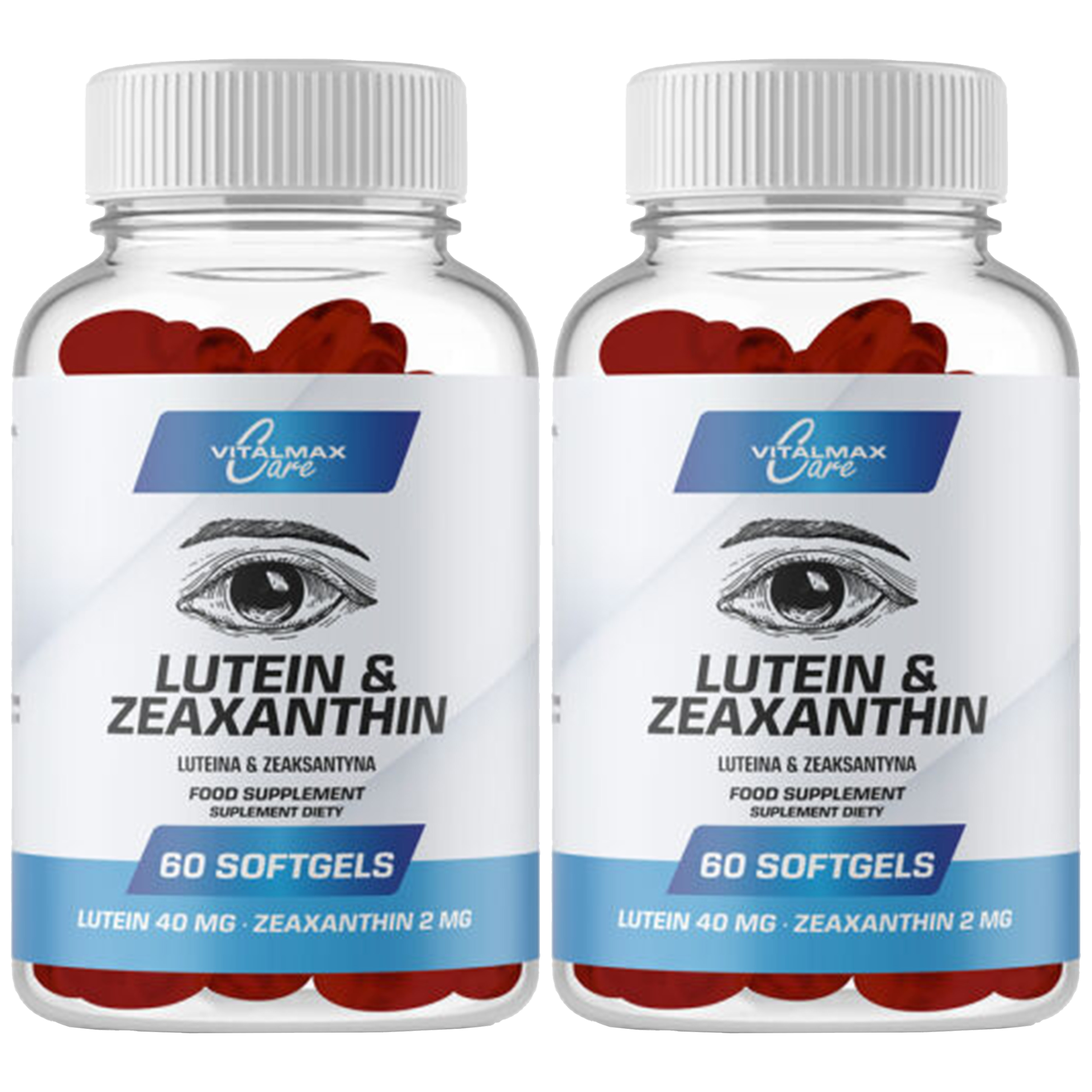 VITALMAX - Lutein & Zeaxanthin - 2x 60softgels