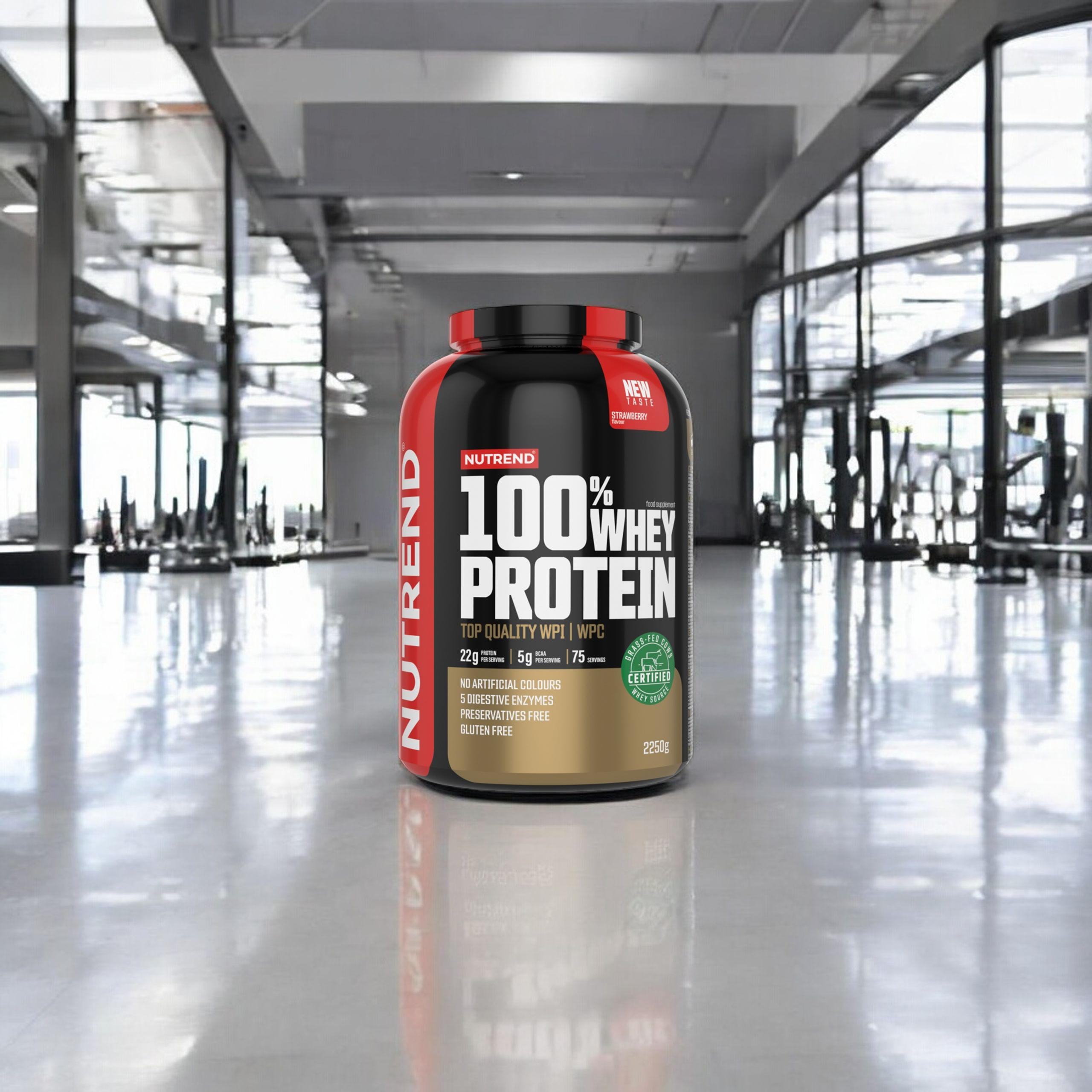 NUTREND 100% Whey Protein - 3x 2250g