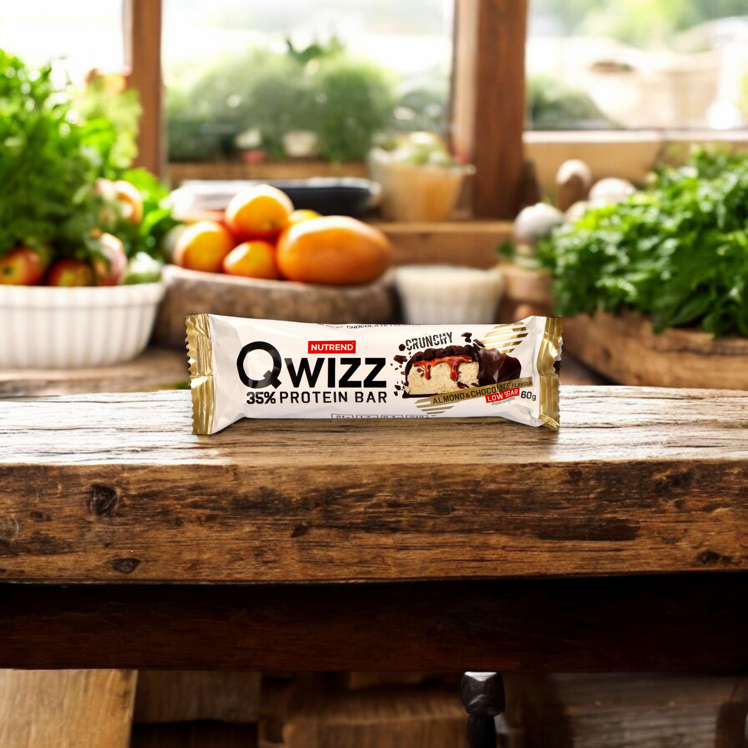 NUTREND Baton QWIZZ Protein Bar - 60g - WYPRZEDAŻ - 7-04