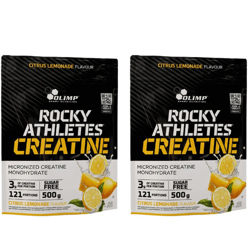 OLIMP Rocky Athletes Creatine - 2x 500g 