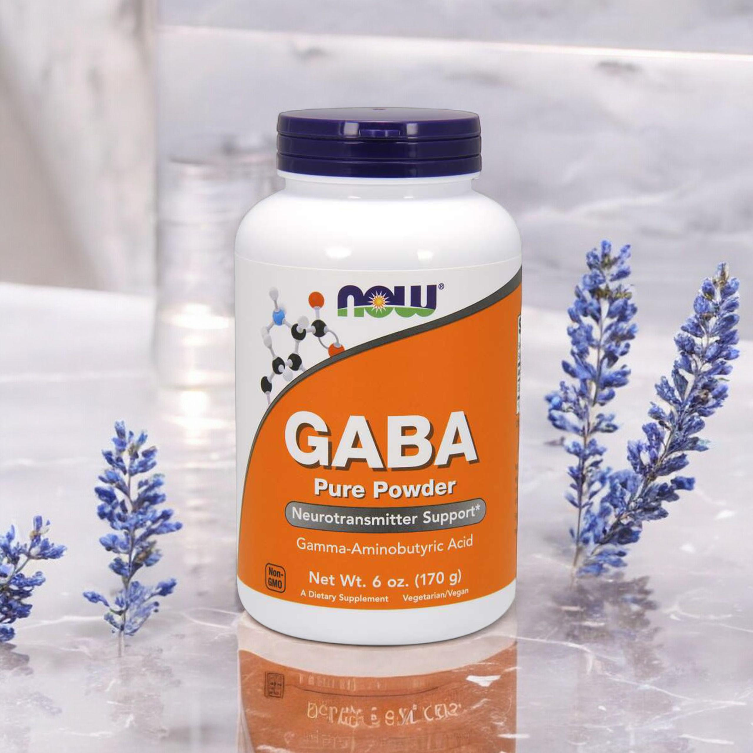 NOW GABA Pure Power - 3x 170g